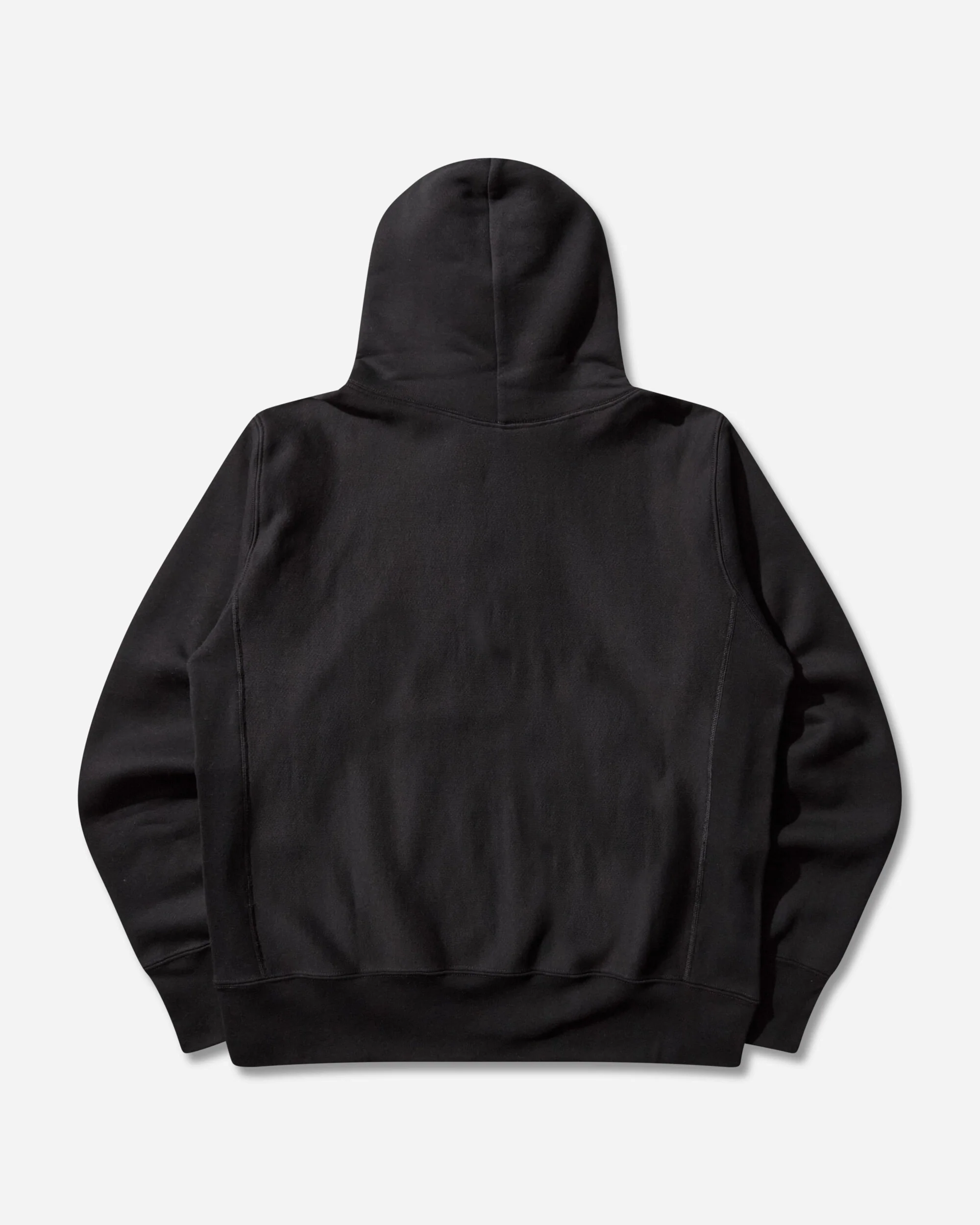Men's Made in USA Reverse Weave Hoodie Black - Image 2