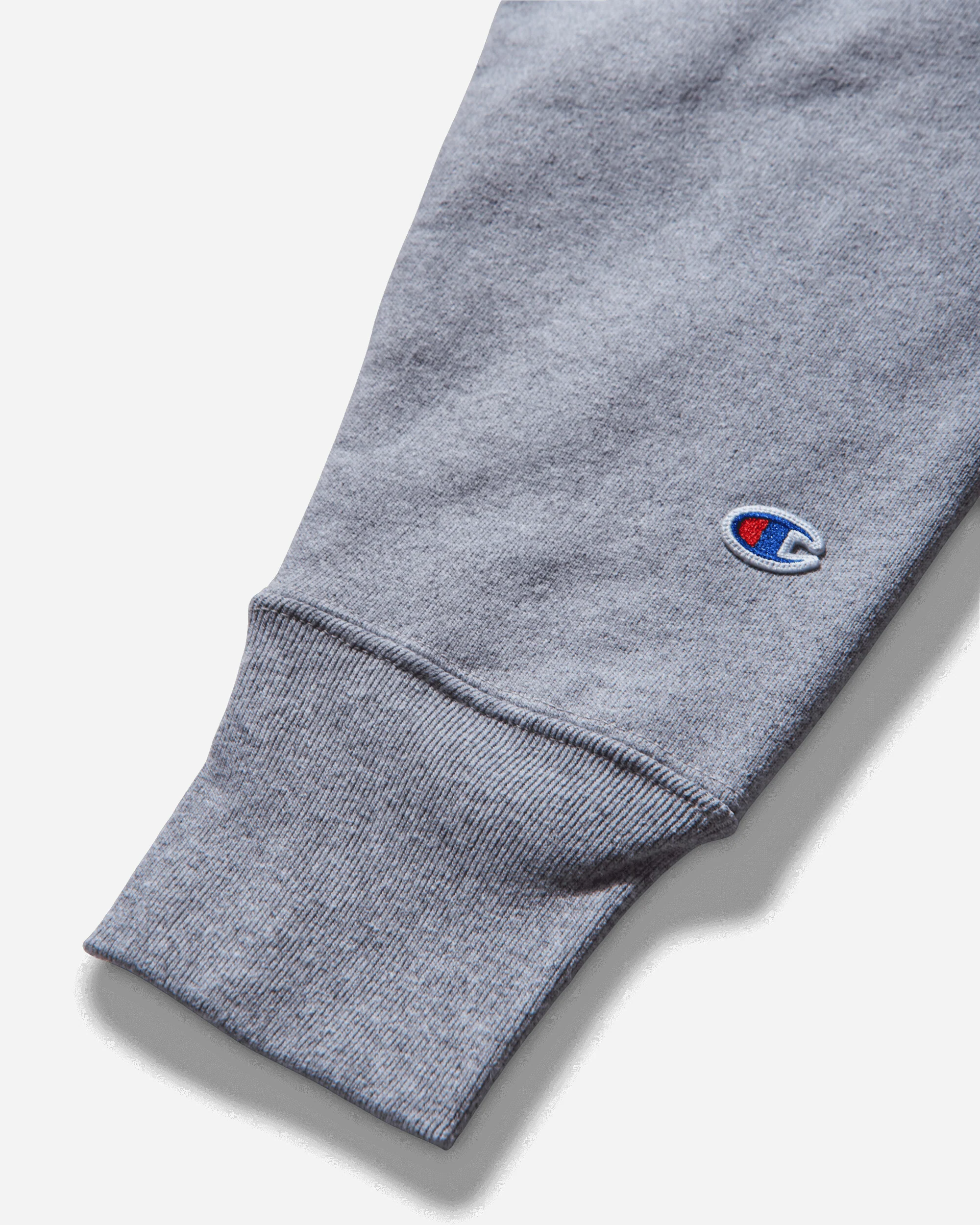 Men's Made in USA Reverse Weave Hoodie Oxford Gray - Image 4