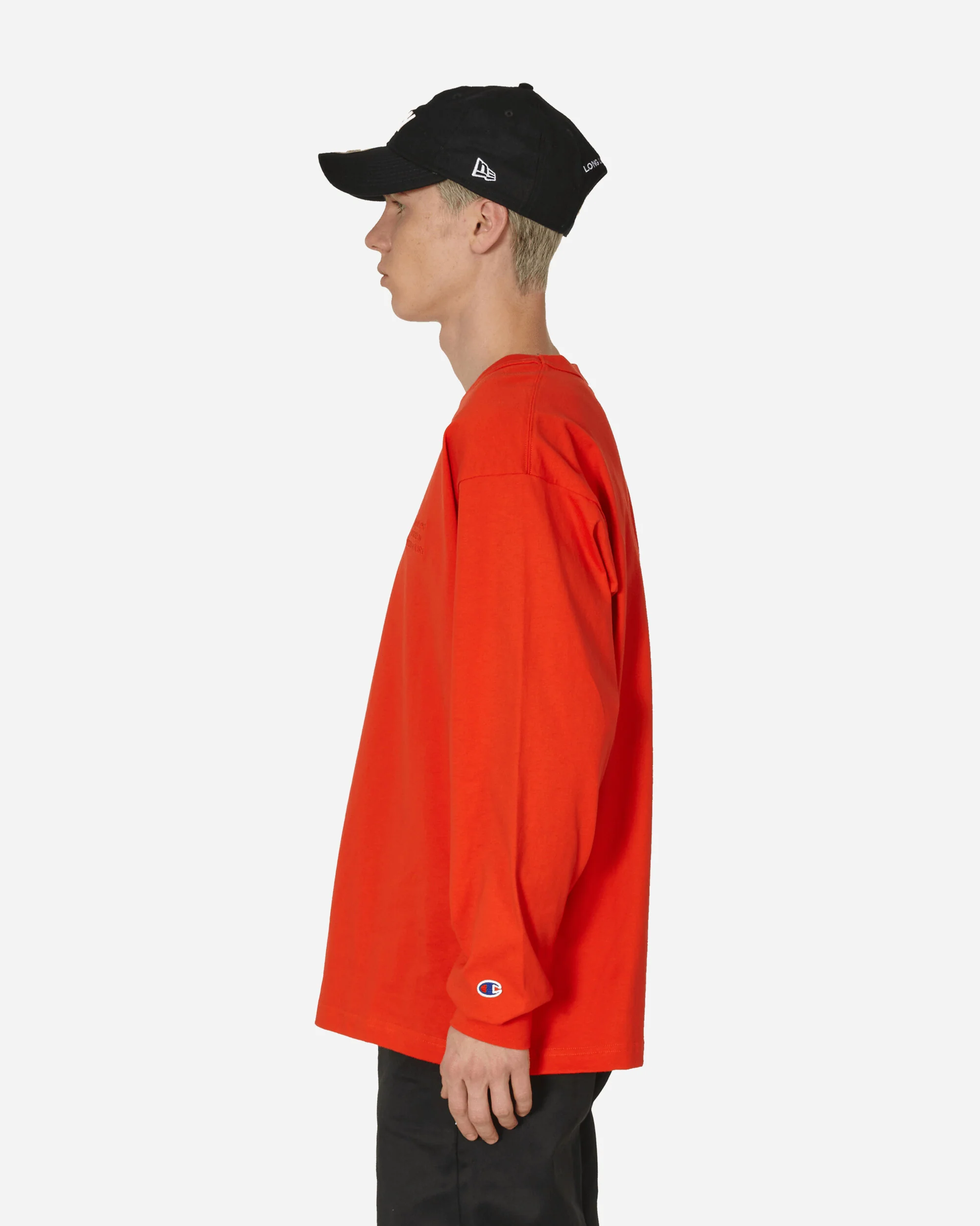 WTAPS Academy Longsleeve T-Shirt Orange - Image 2