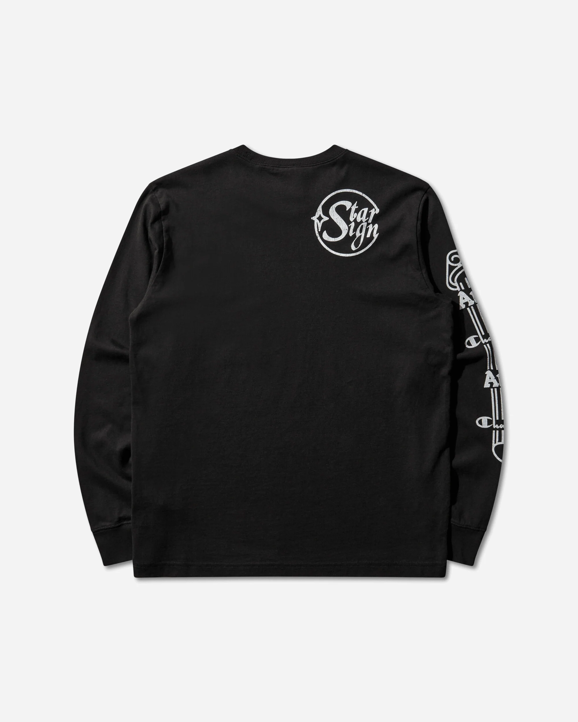 Aries Sponsor Longsleeve T-Shirt Black - Image 2