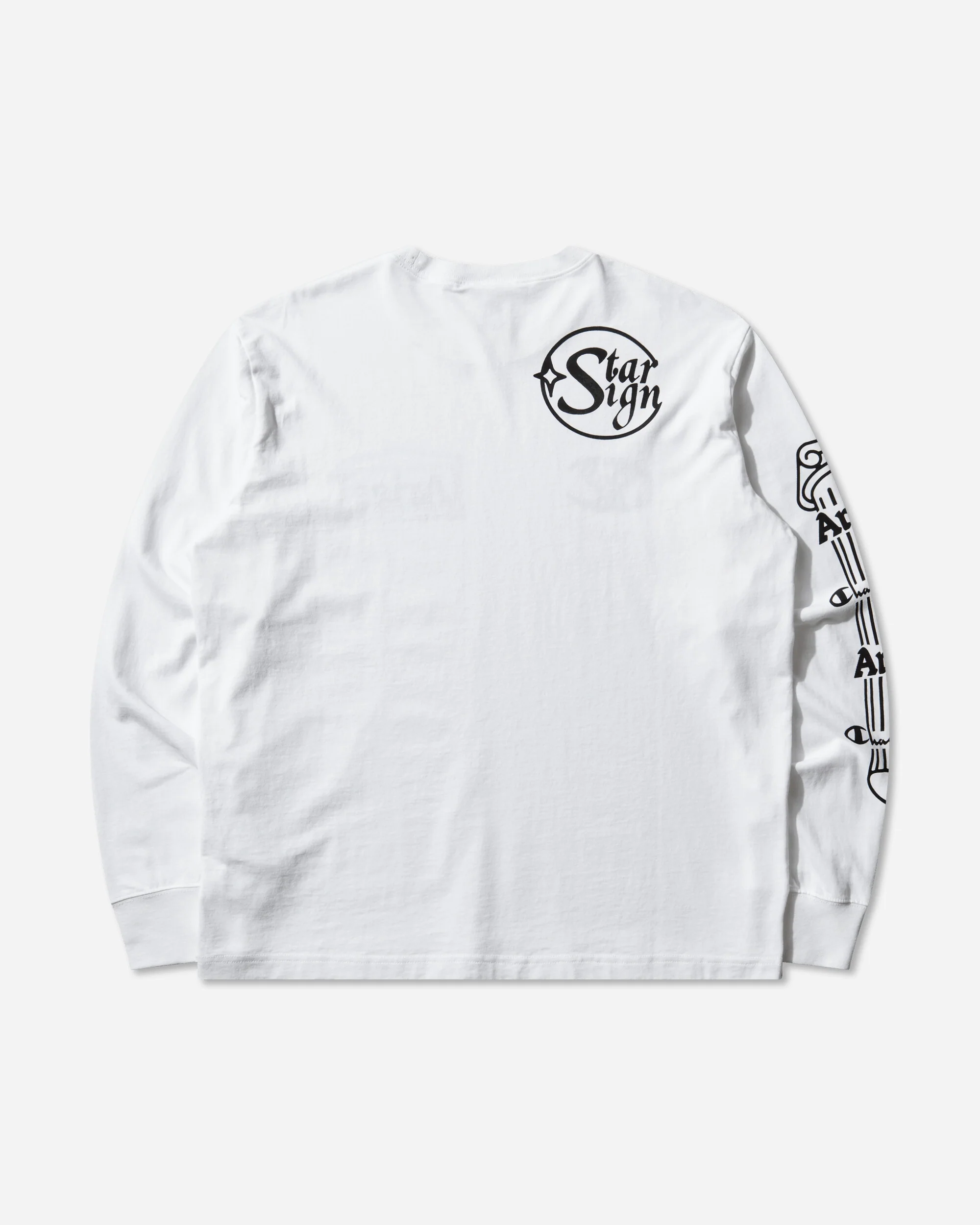 Aries Sponsor Longsleeve T-Shirt White - Image 2
