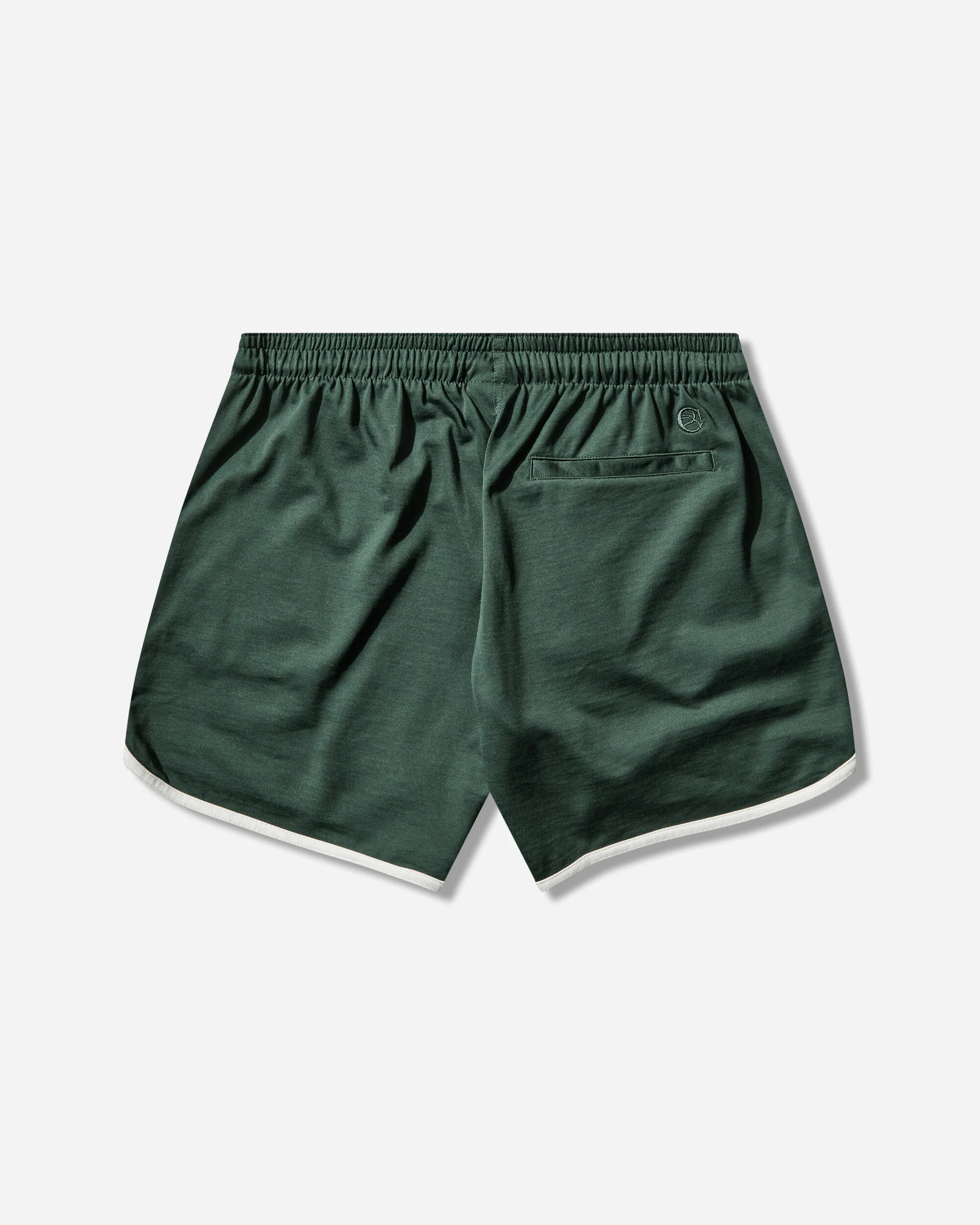 Men's Time Capsule Track Shorts Forest Green - Image 2