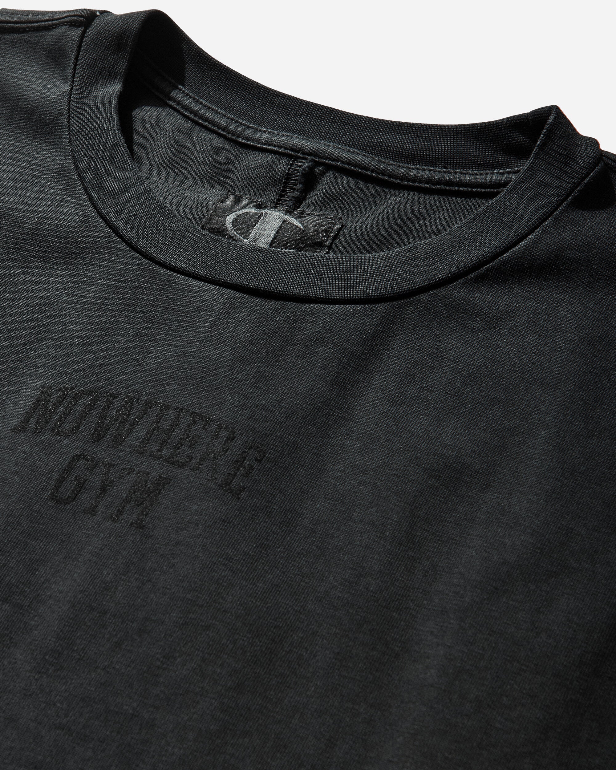 Nowhere Gym Sleeveless T-Shirt Black - Image 4