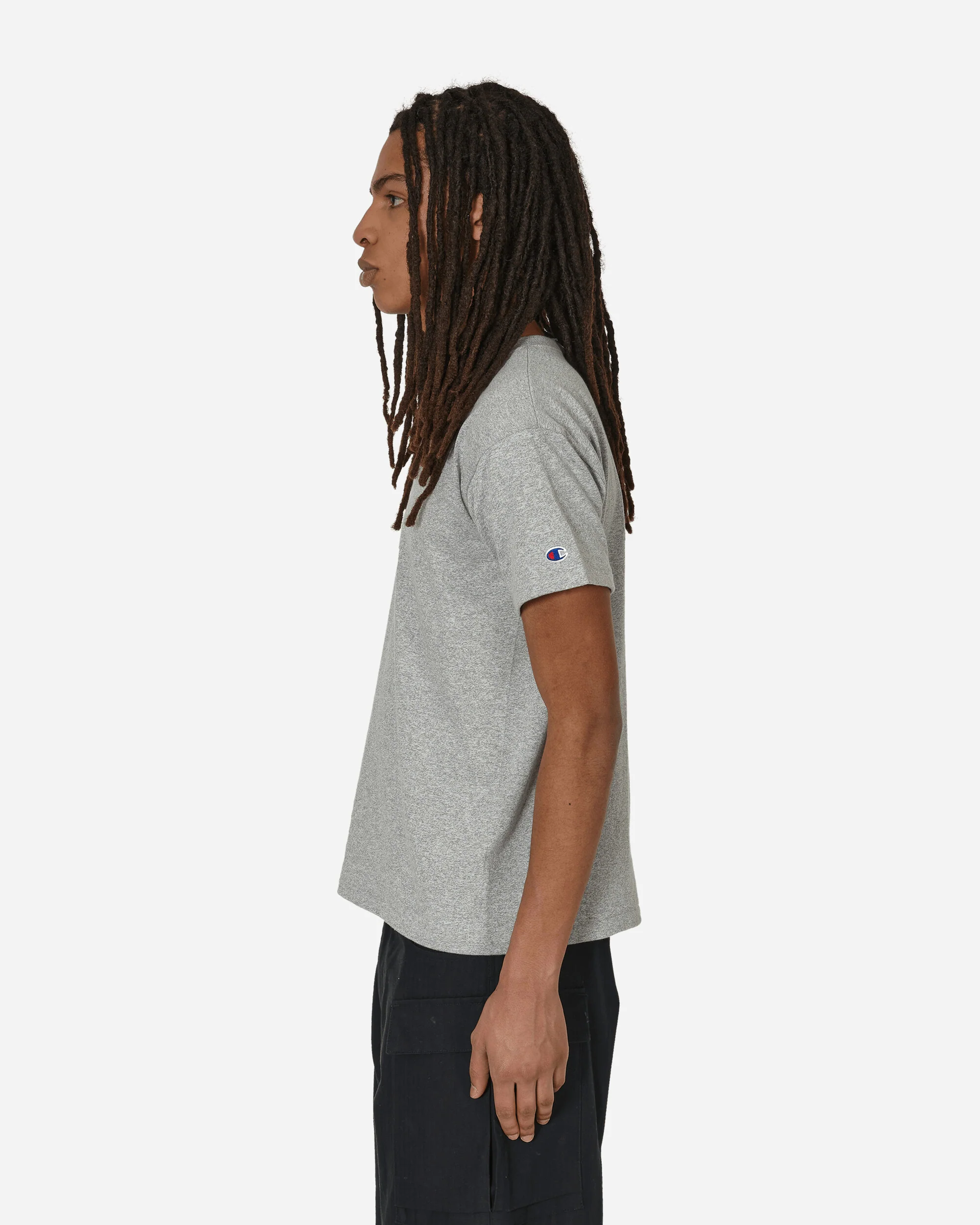 Made in Japan V-Neck T-Shirt Oxford Gray - Image 2