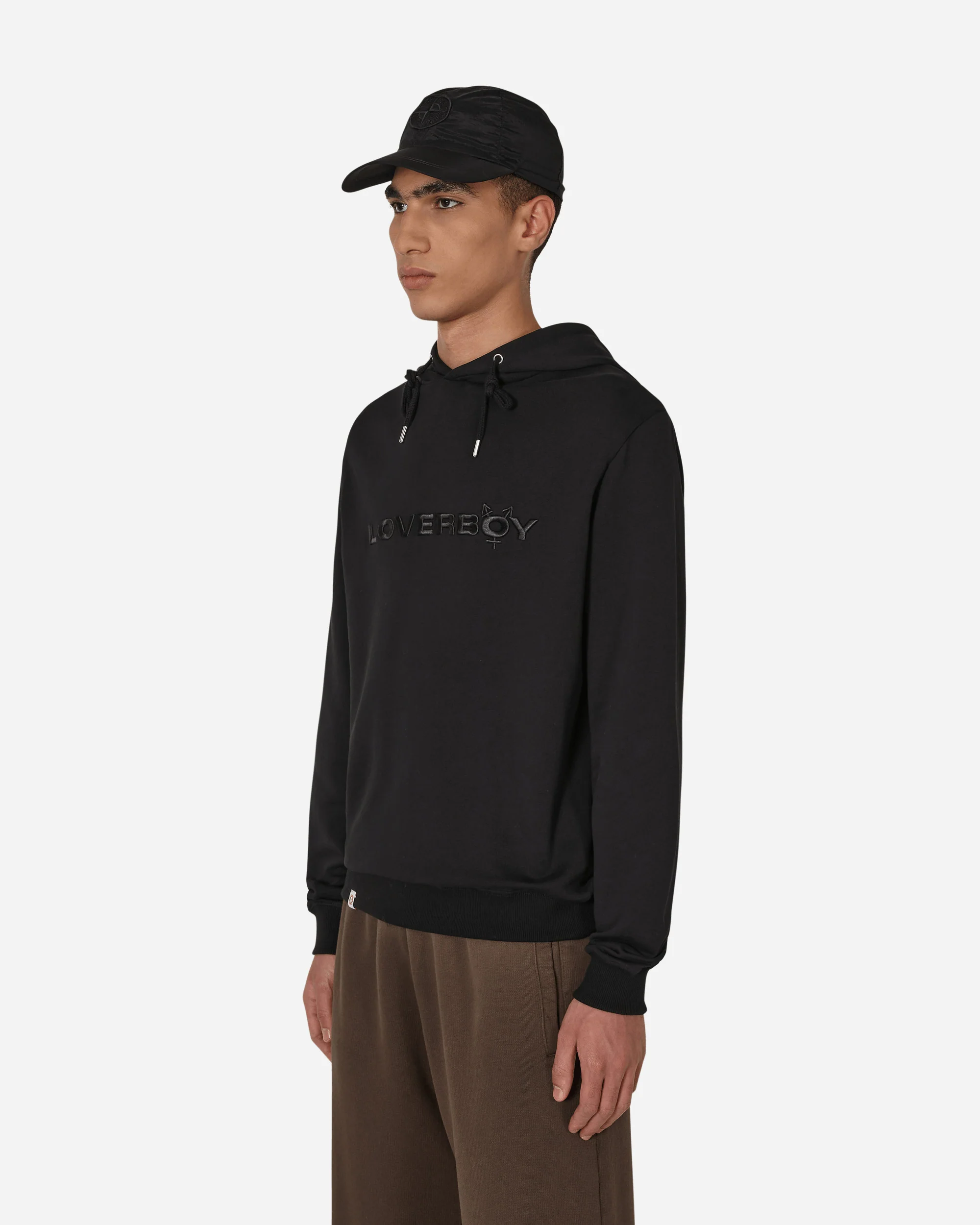 Logo Hooded Sweatshirt Black - Image 2