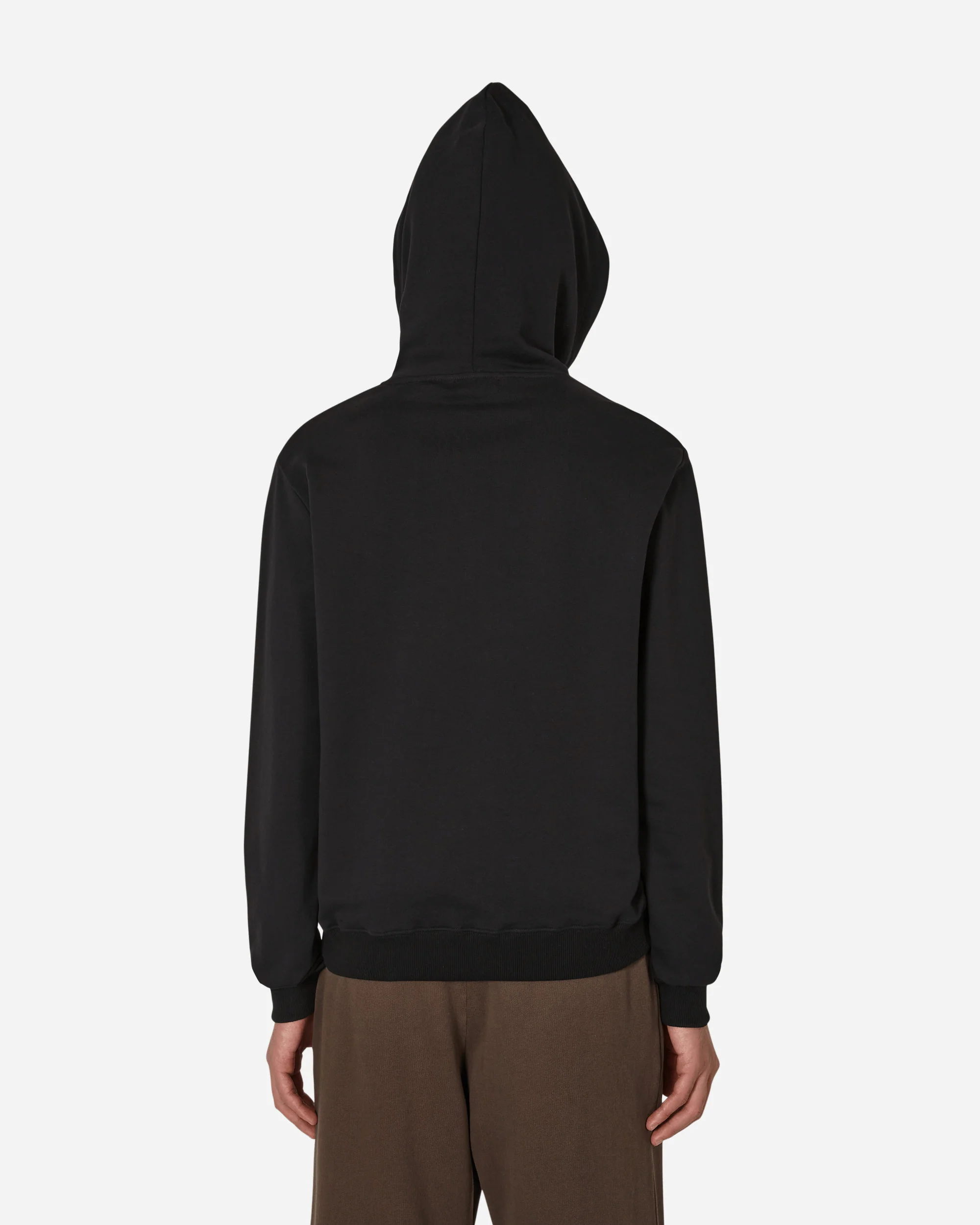 Logo Hooded Sweatshirt Black - Image 3