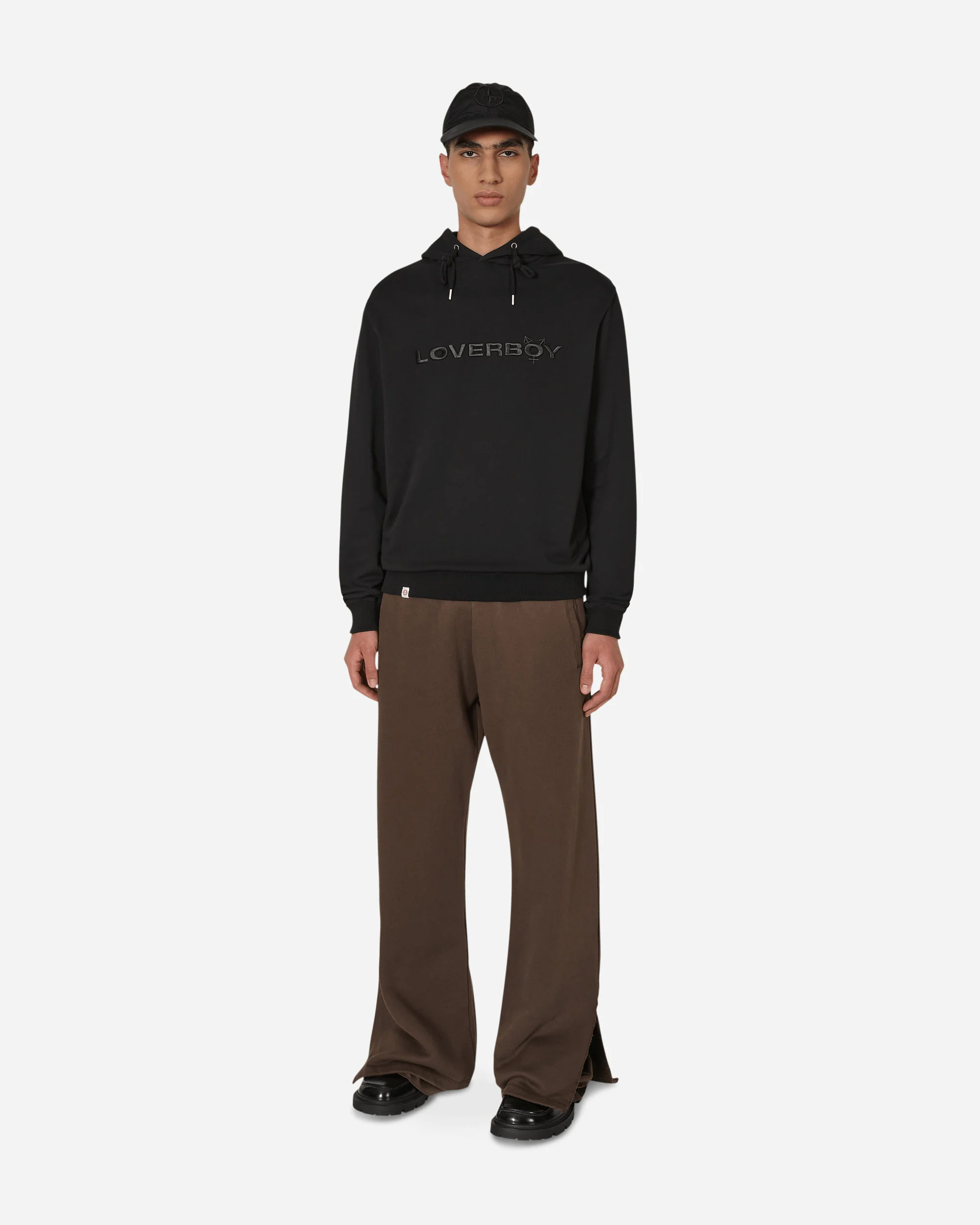 Logo Hooded Sweatshirt Black - Image 4
