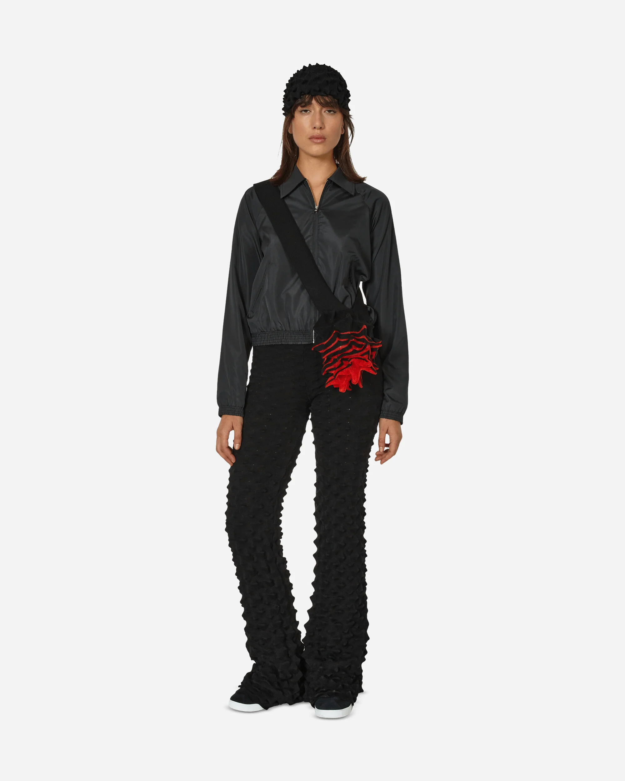 Medium Spiky Bag Black / Red - Image 3