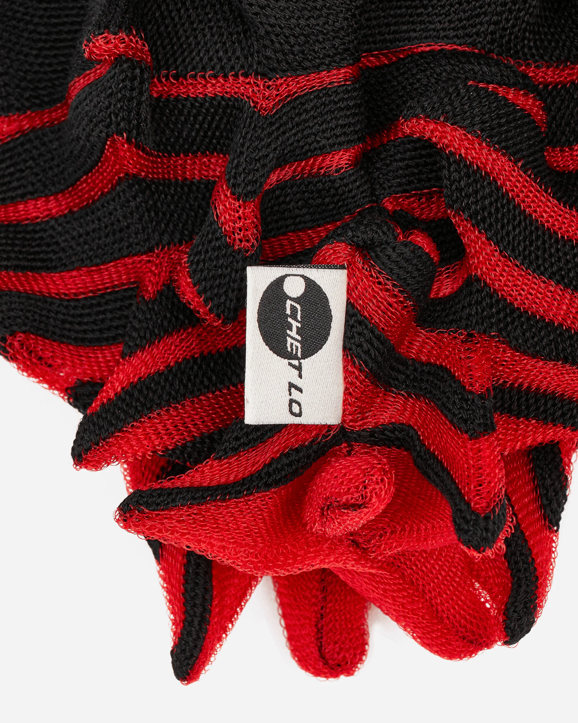 Medium Spiky Bag Black / Red - Image 5
