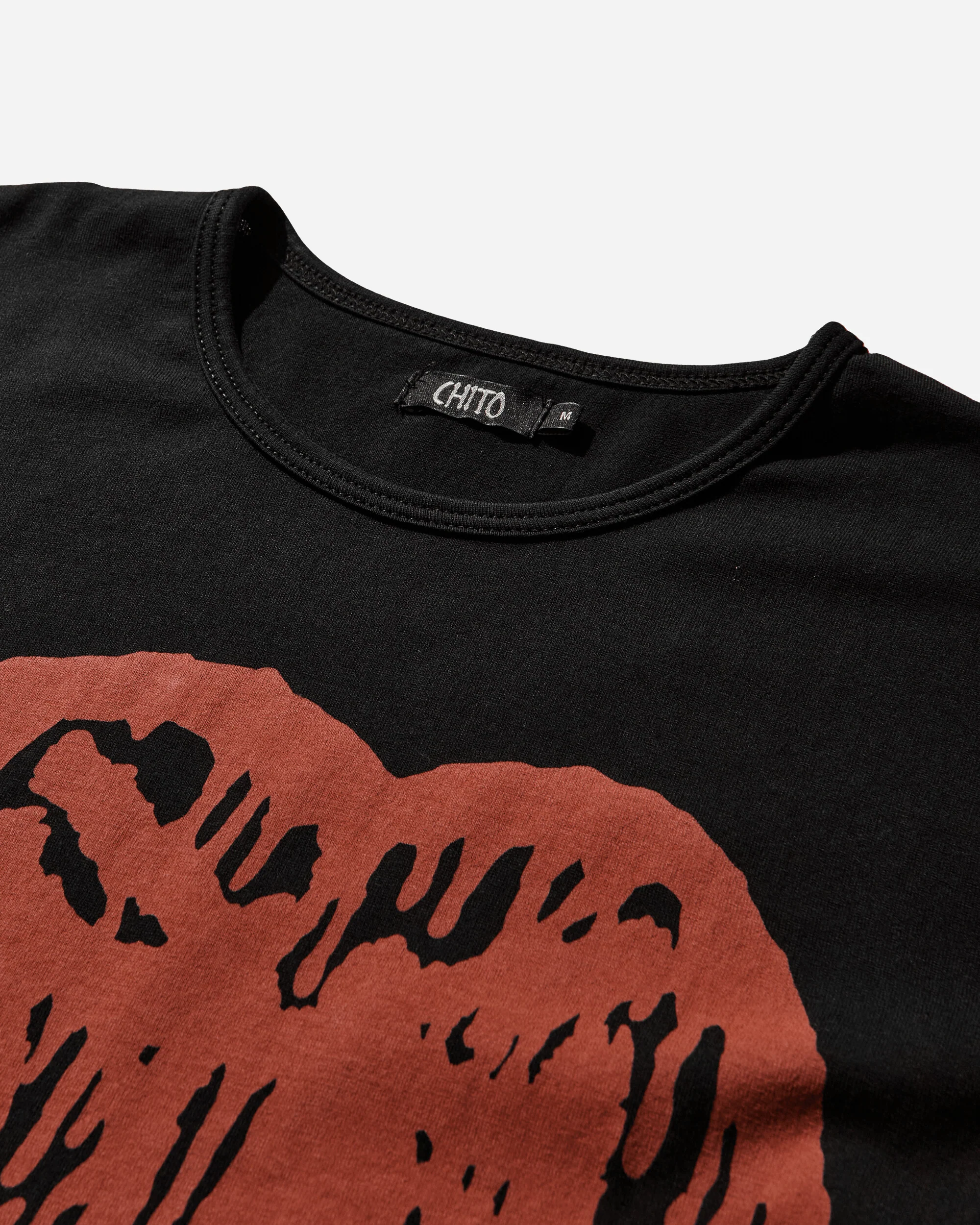 Men's Drip T-Shirt Black - Image 3