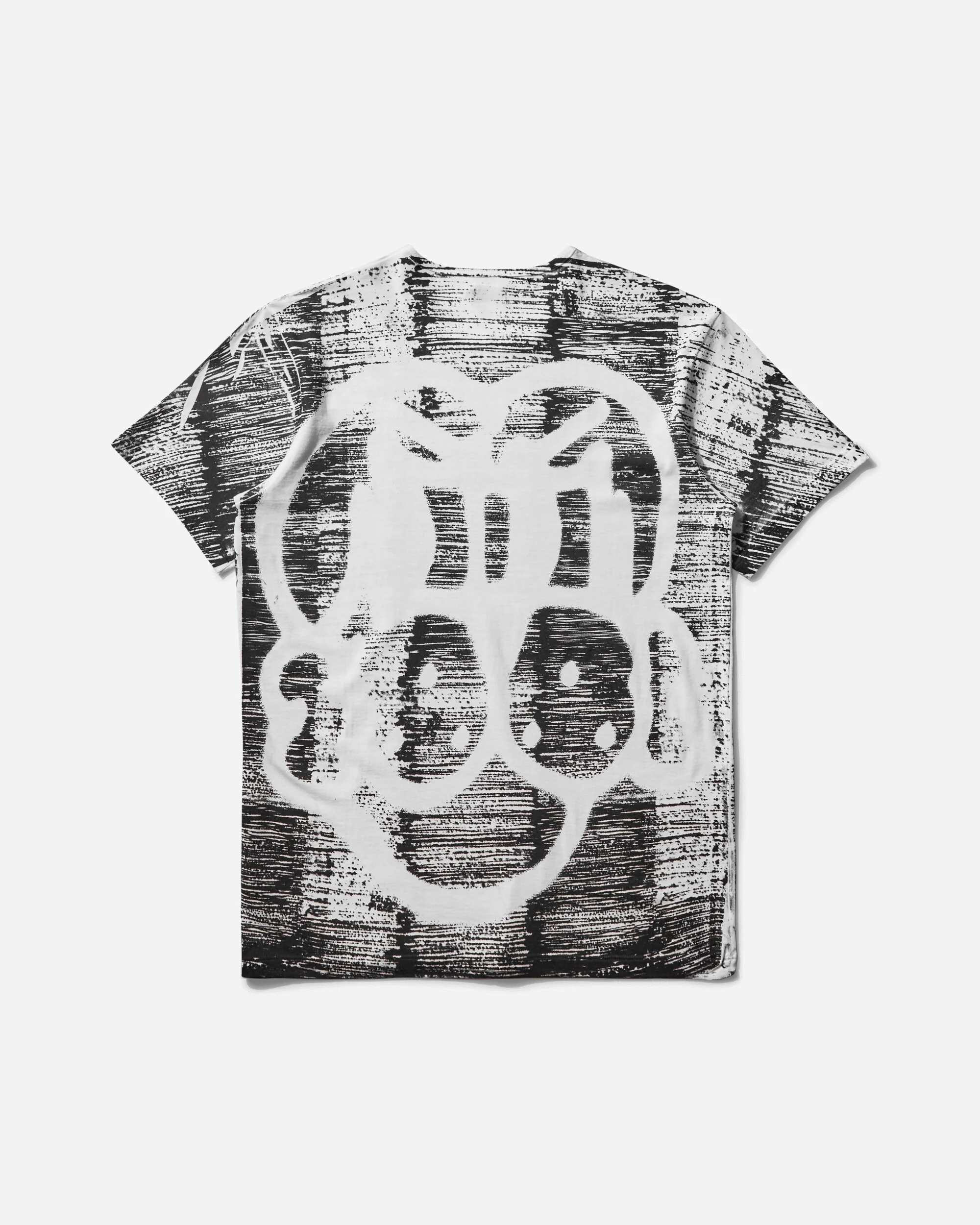 Men's Knock Out Pup T-Shirt Black / White - Image 2