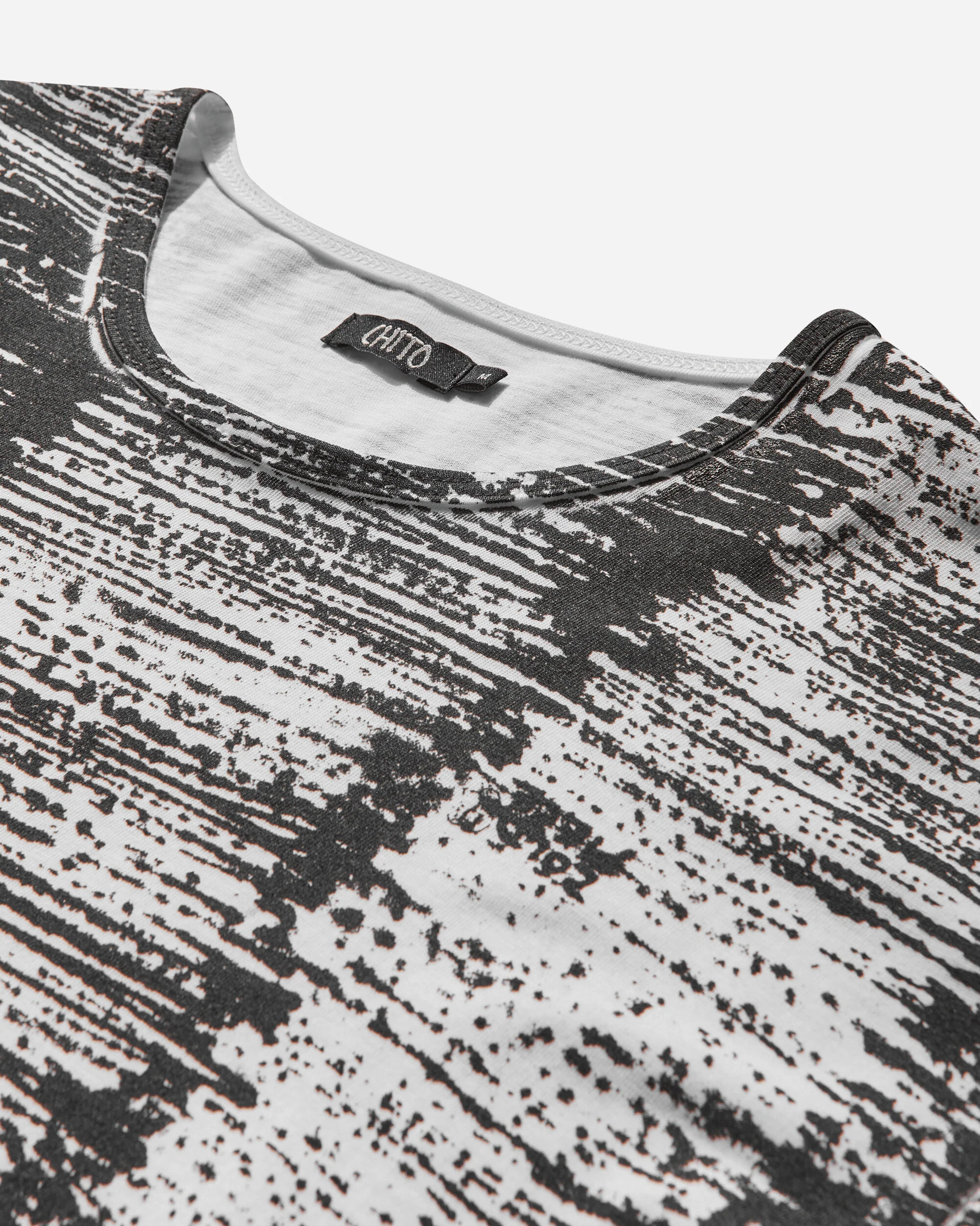 Men's Knock Out Pup T-Shirt Black / White - Image 3