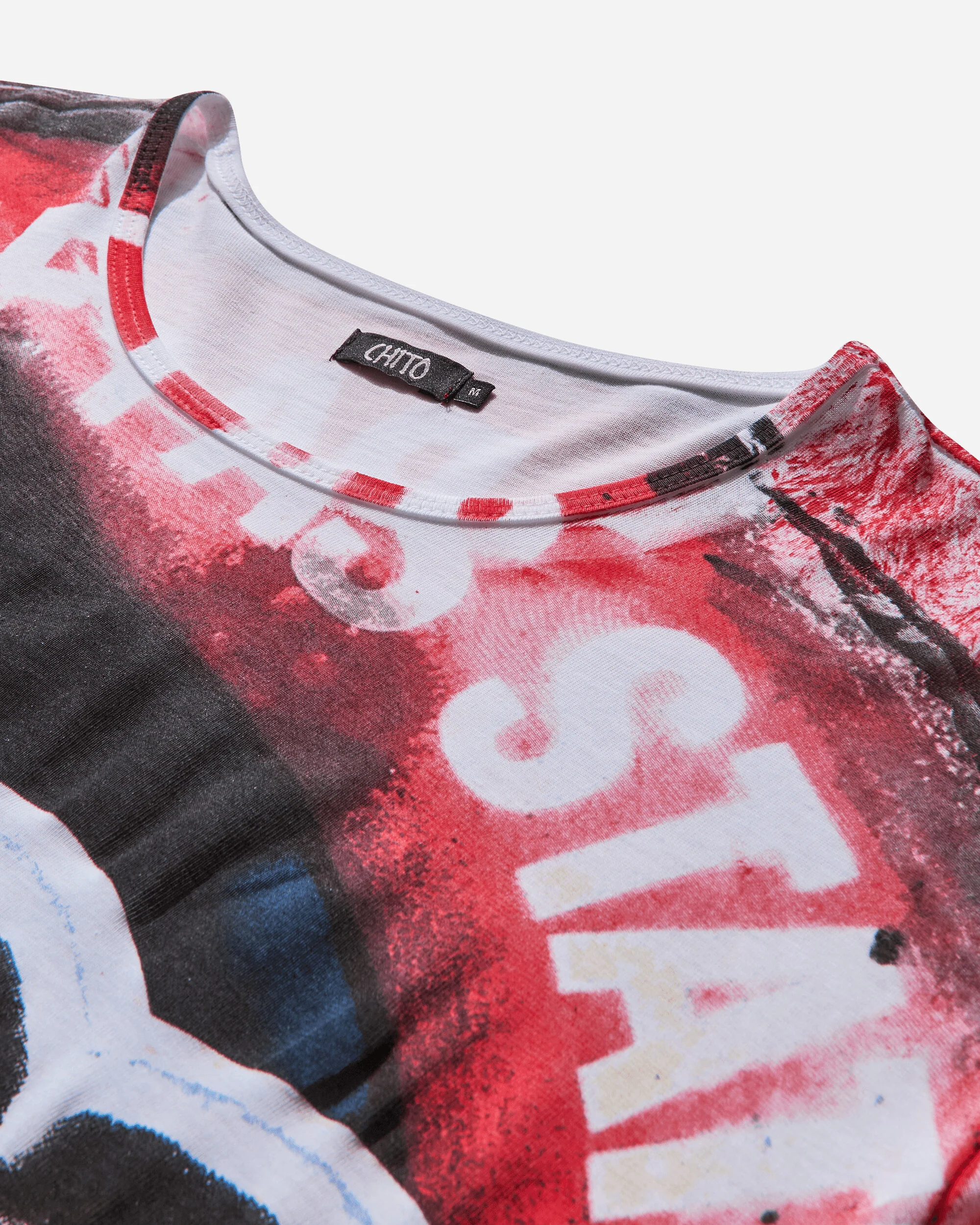 Men's Paris T-Shirt Red - Image 3