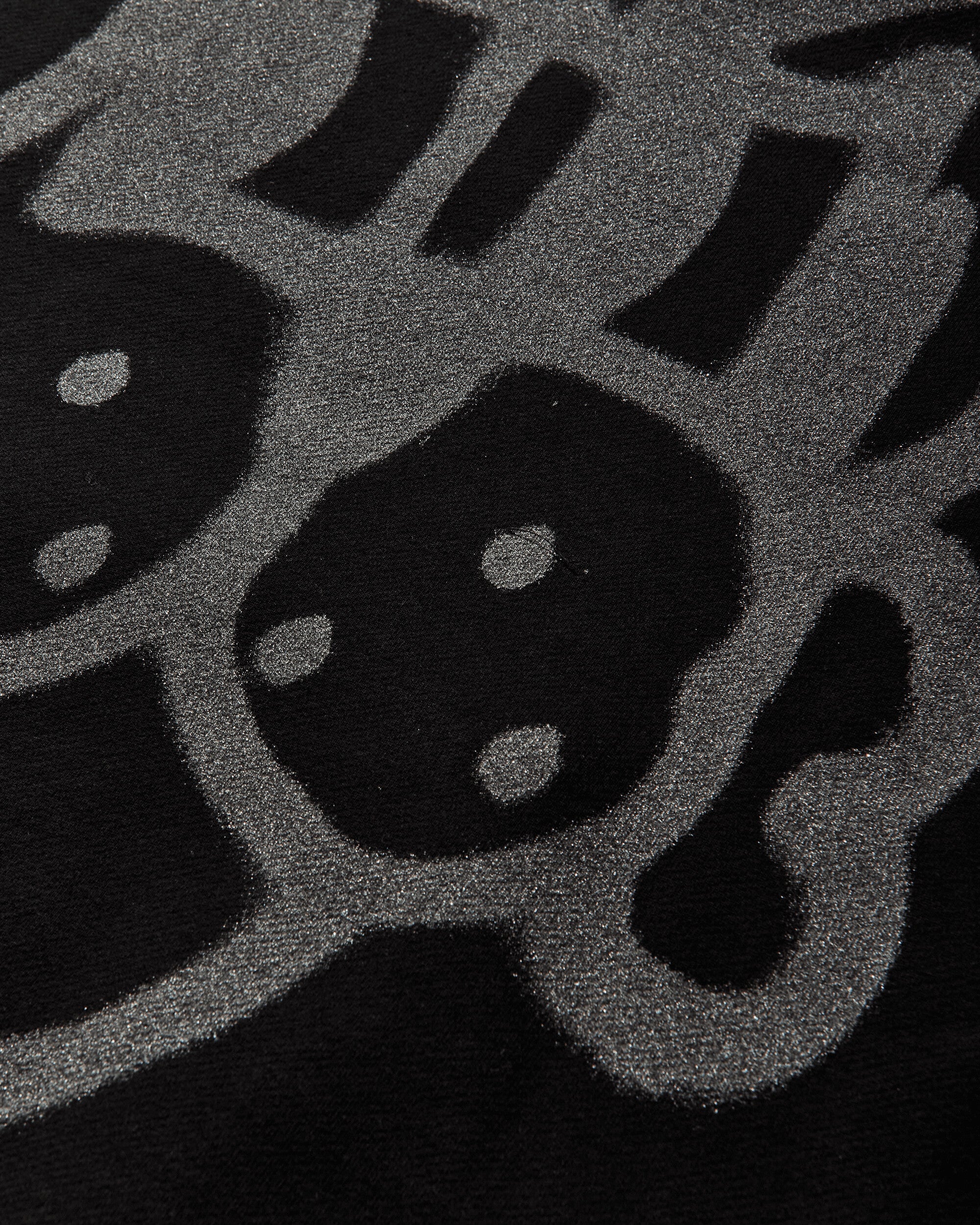 Men's Reflective Finesse Pup Hoodie Black - Image 4