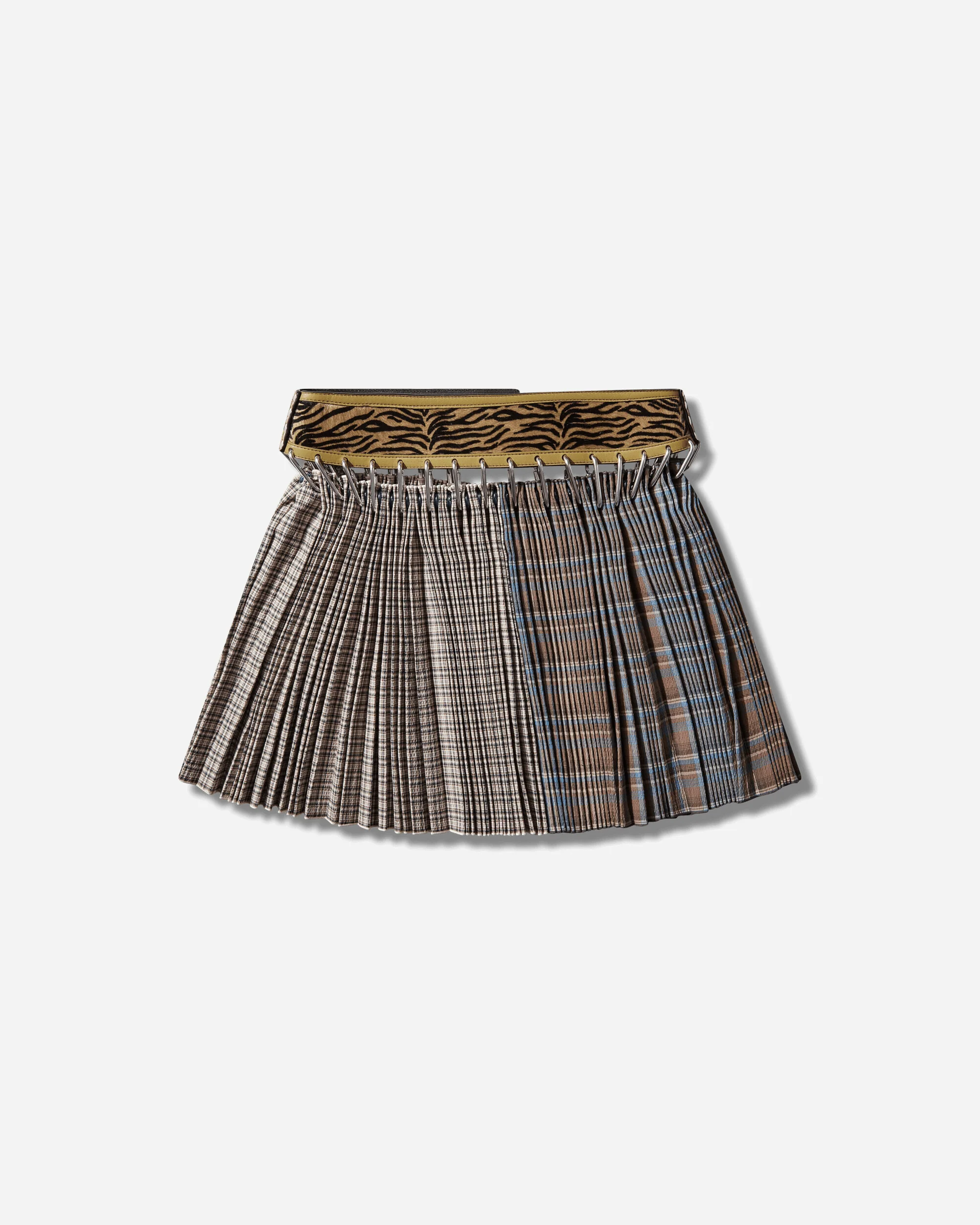 Women's Cotton Mini Carabiner Skirt Multicolor - Image 2