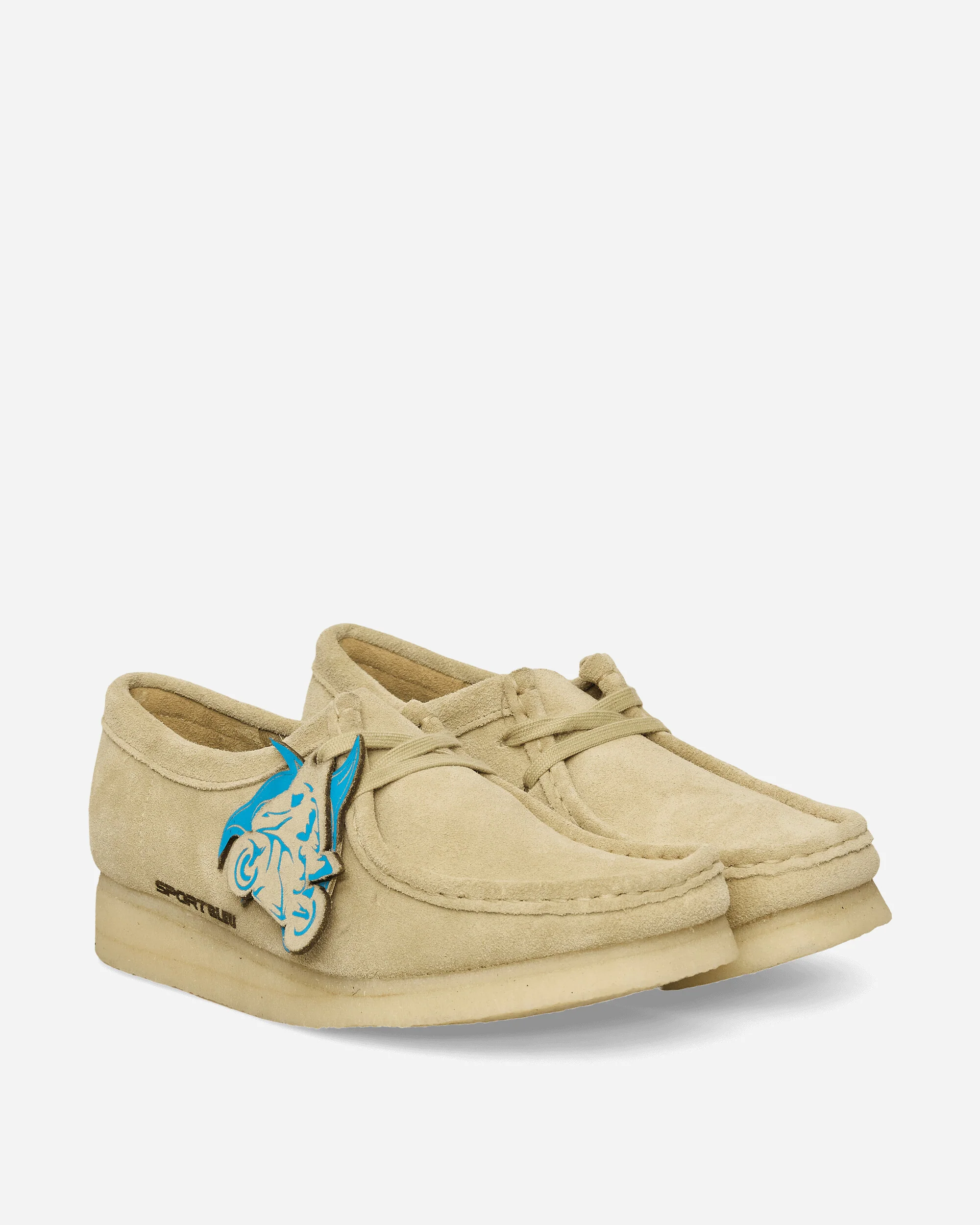 Bleu Mode Wallabee Shoes Beige - Image 2