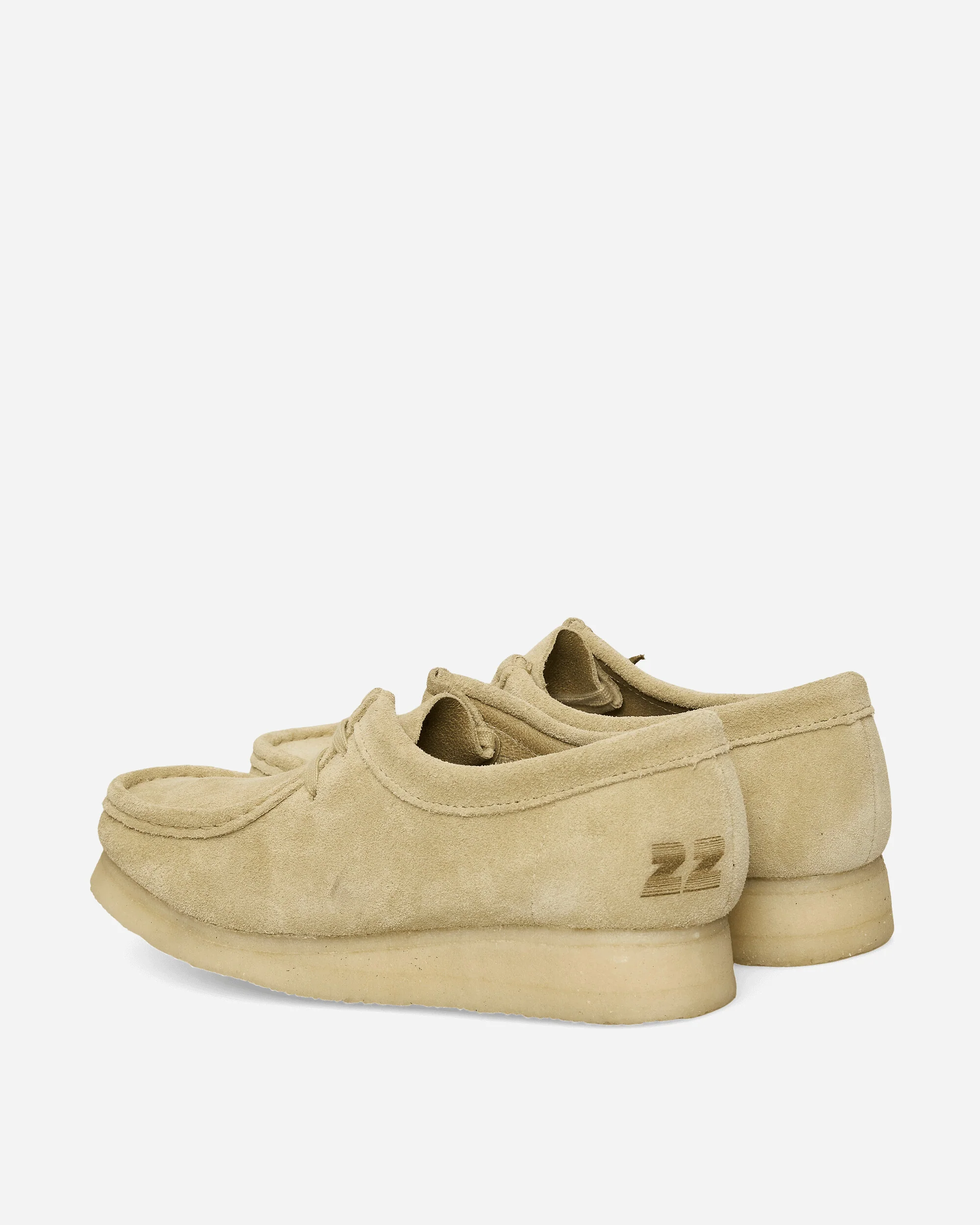 Bleu Mode Wallabee Shoes Beige - Image 4