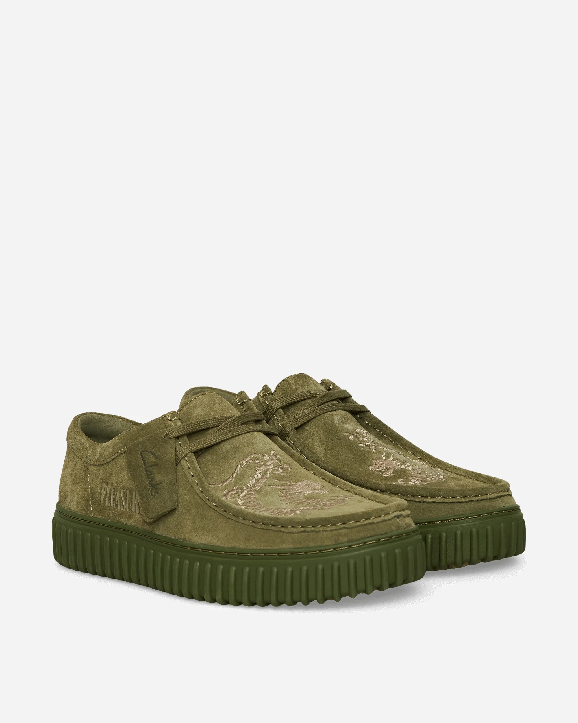 Pleasures Torhill Low Boots Green - Image 2