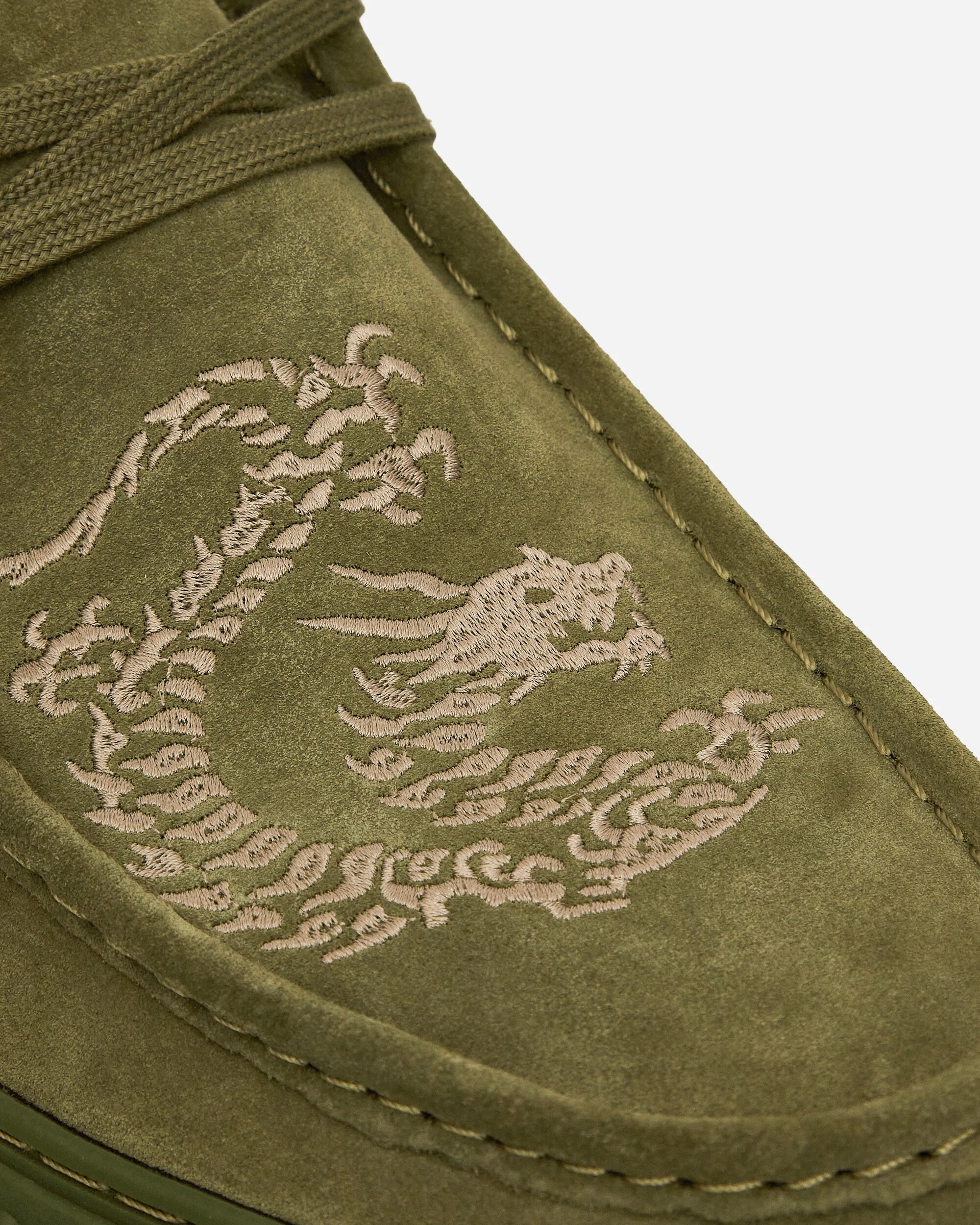 Pleasures Torhill Low Boots Green - Image 7