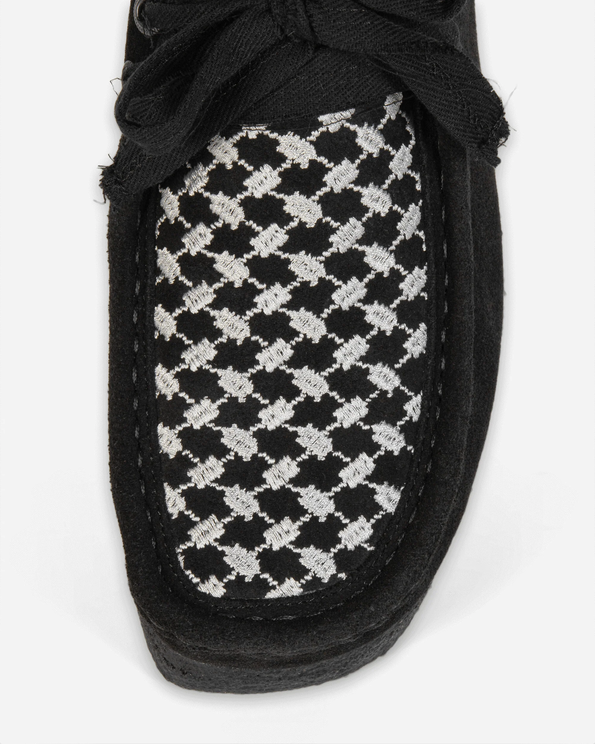 Slam Jam Wallabee Shoes Black - Image 10