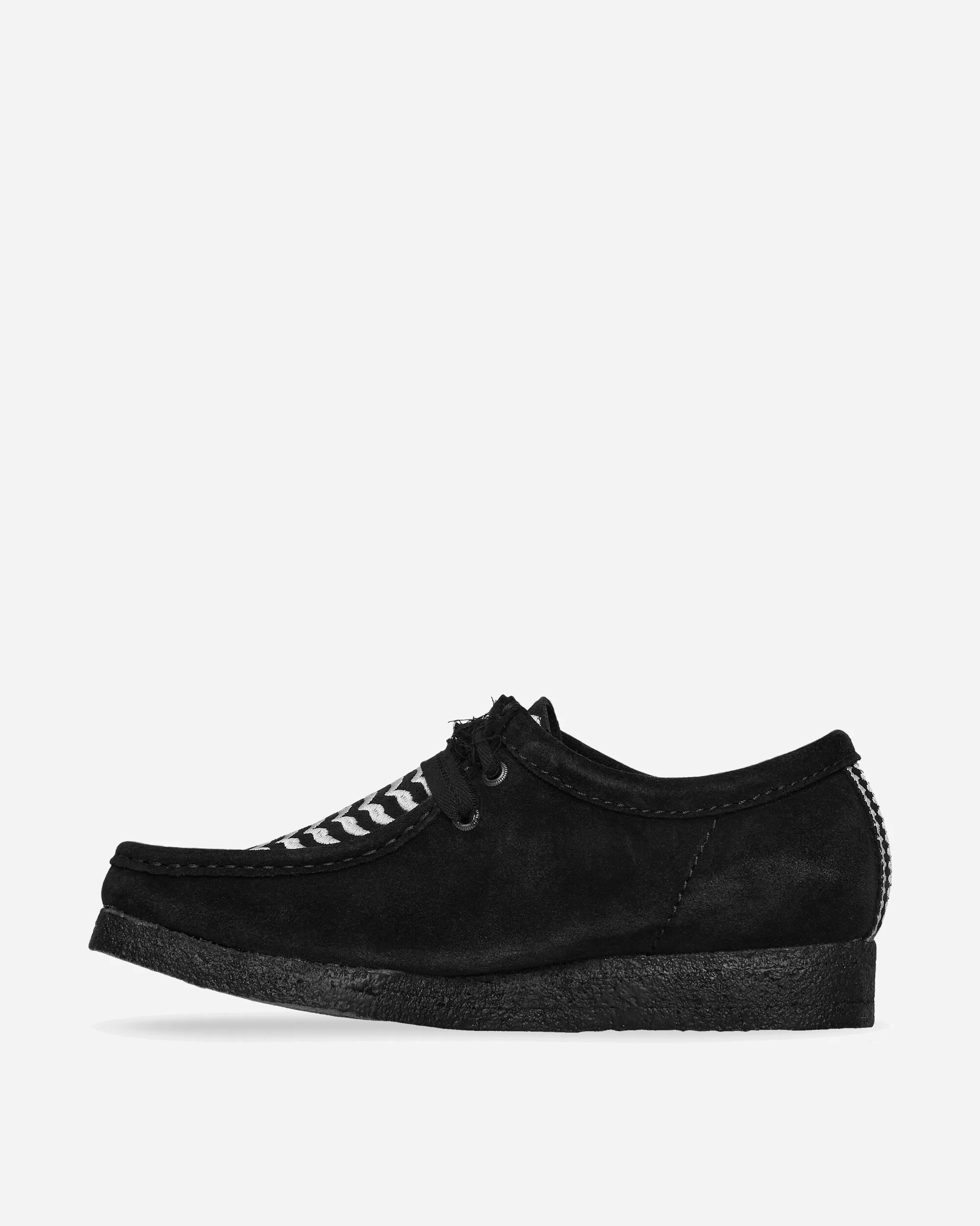 Slam Jam Wallabee Shoes Black - Image 3