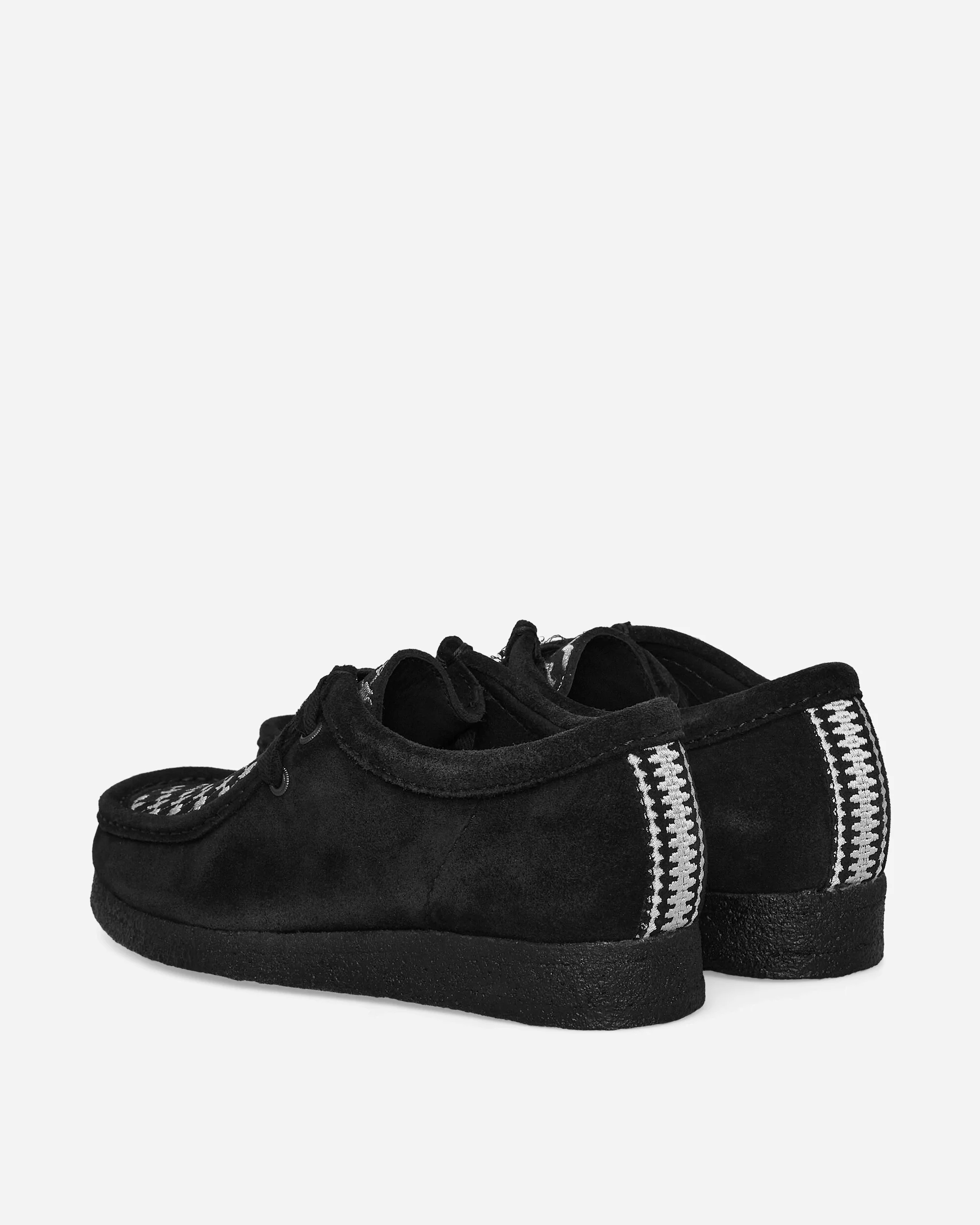 Slam Jam Wallabee Shoes Black - Image 4