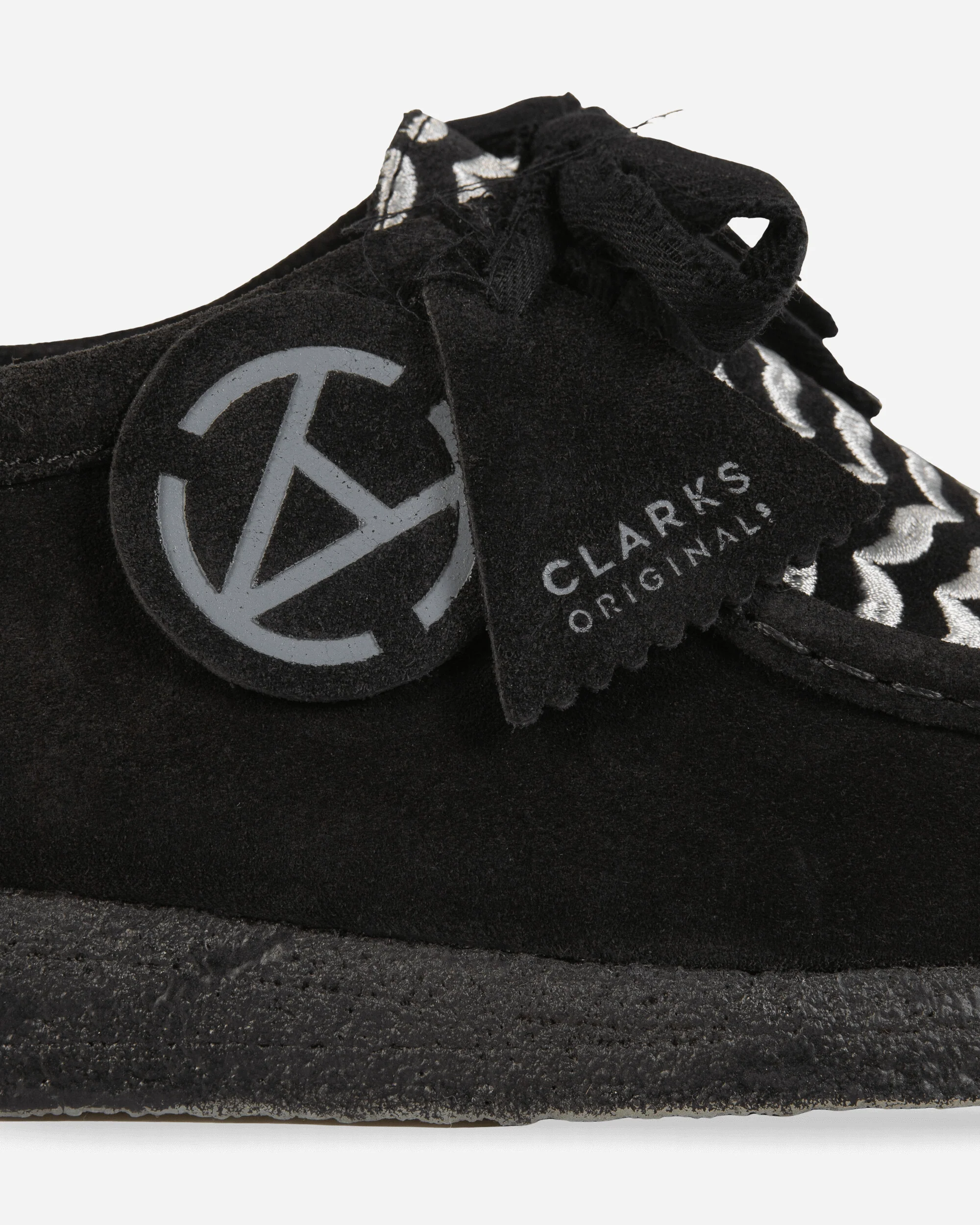 Slam Jam Wallabee Shoes Black - Image 7
