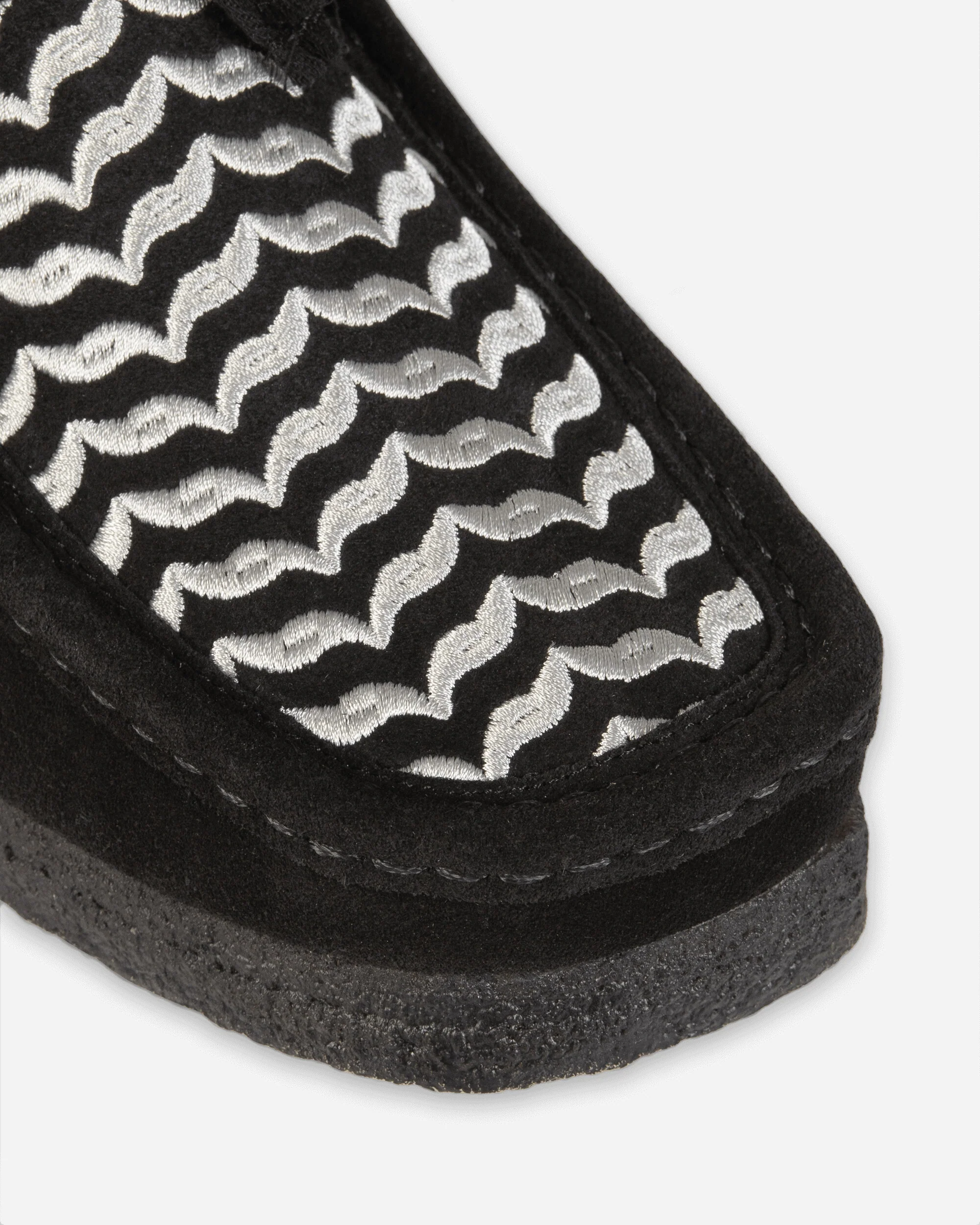 Slam Jam Wallabee Shoes Black - Image 8