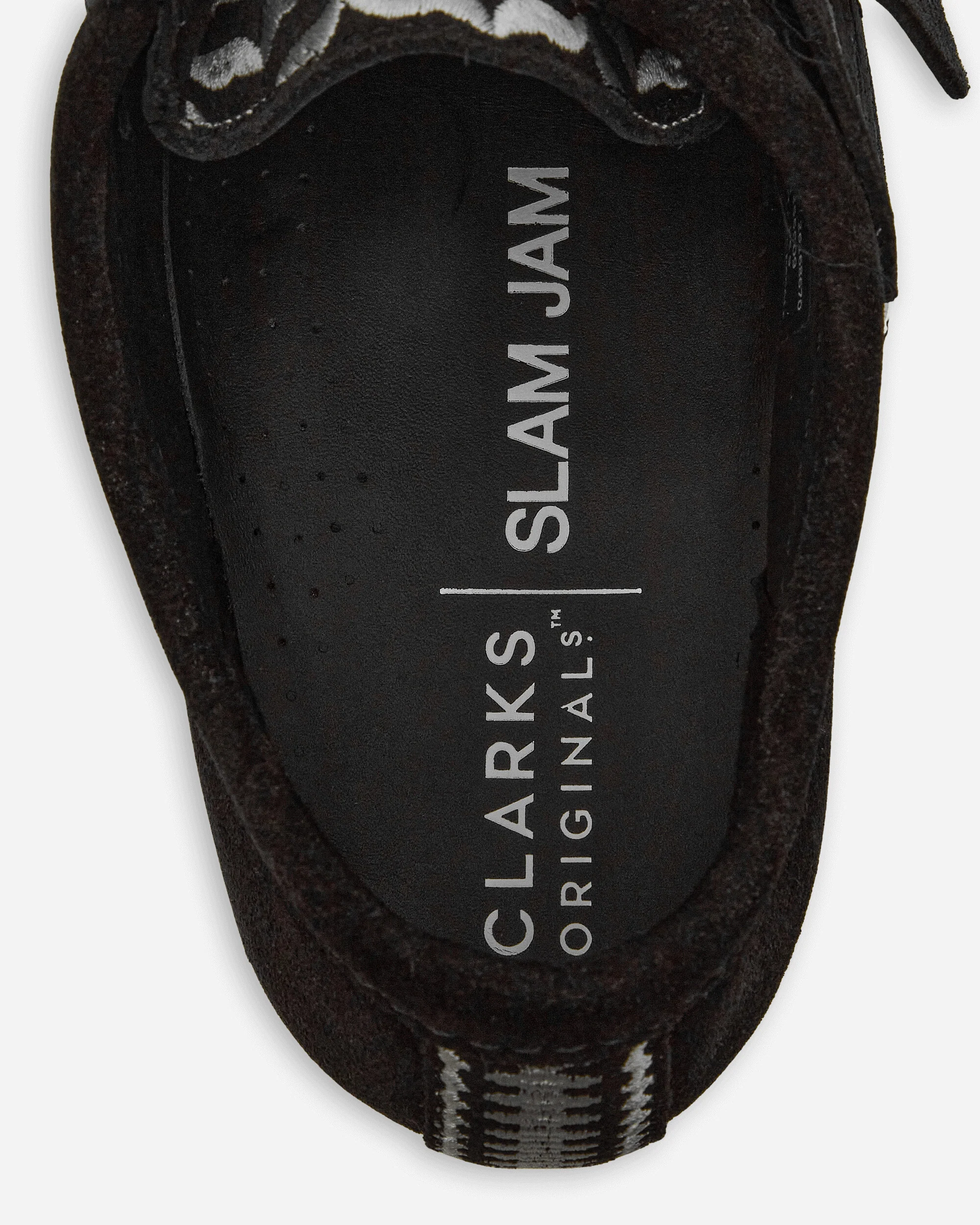 Slam Jam Wallabee Shoes Black - Image 9