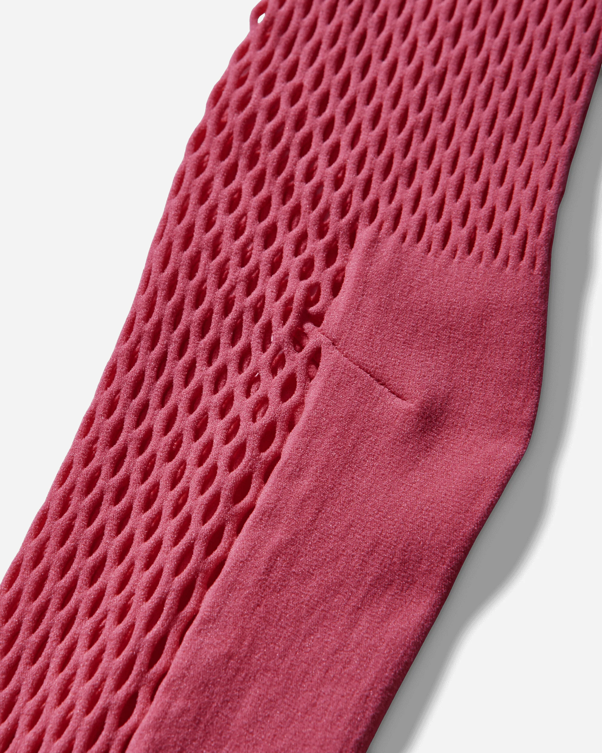 Nylon Mesh Long Socks Pink - Image 4