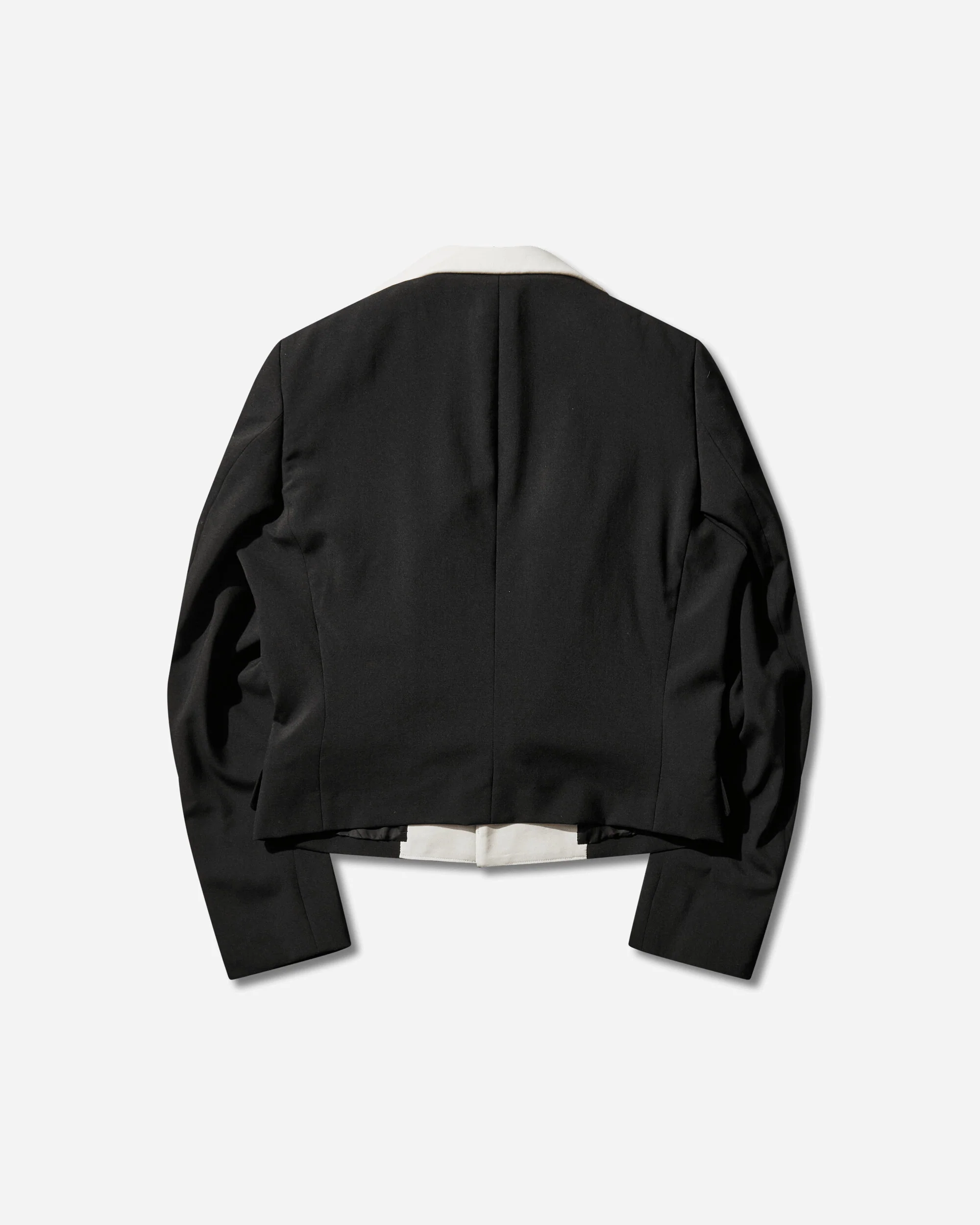 Men's Double-Lapels Blazer Black / Natural - Image 2