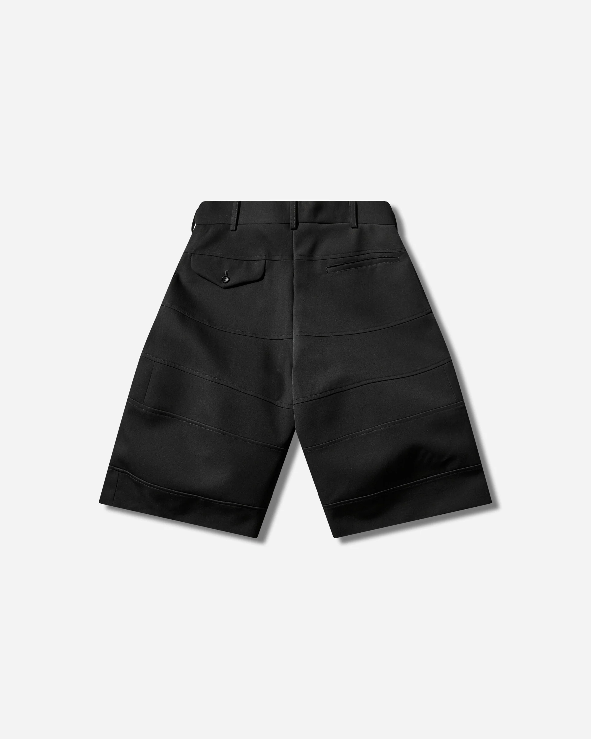 Men's Wide Leg Shorts Black - Image 2
