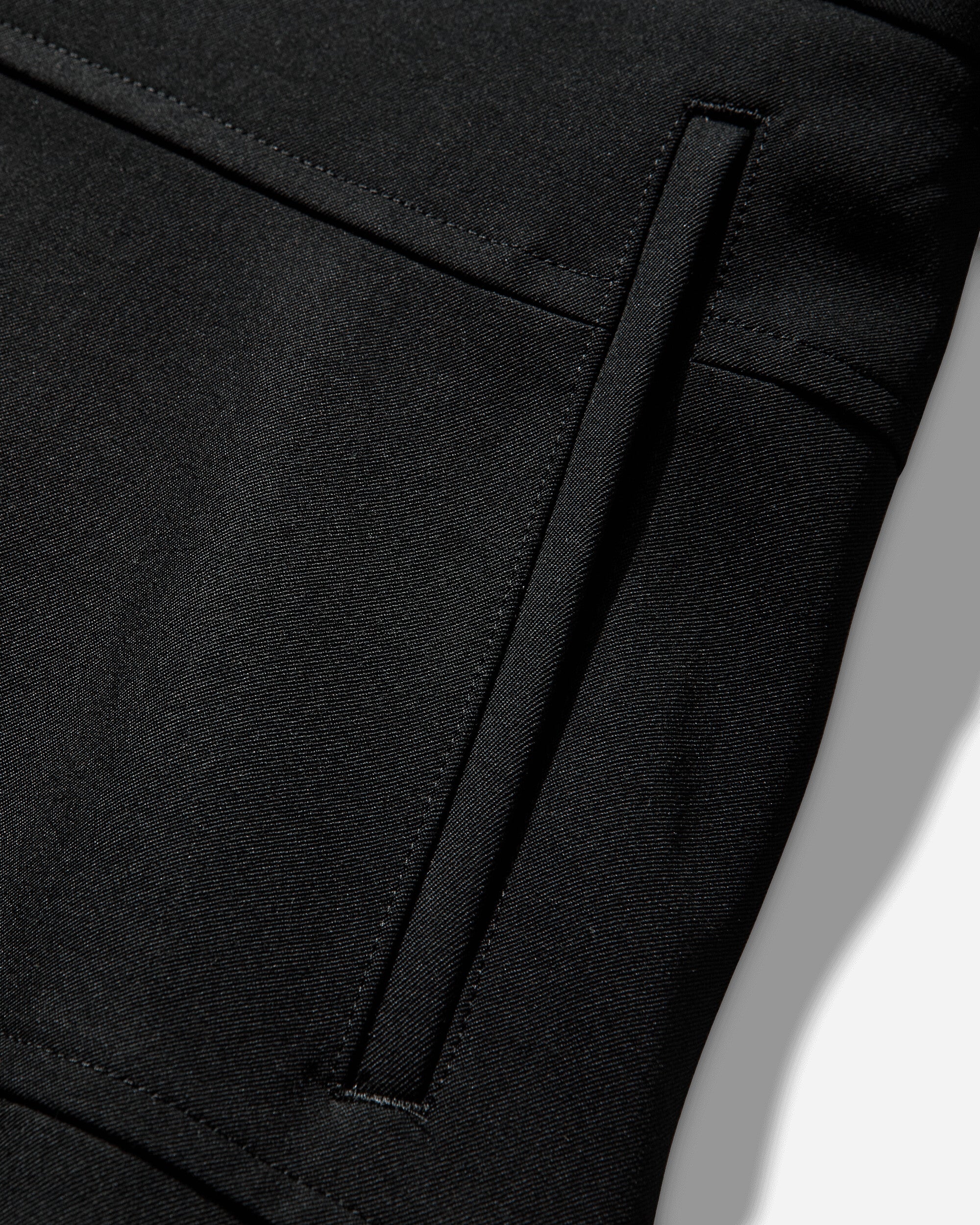 Men's Wide Leg Shorts Black - Image 3