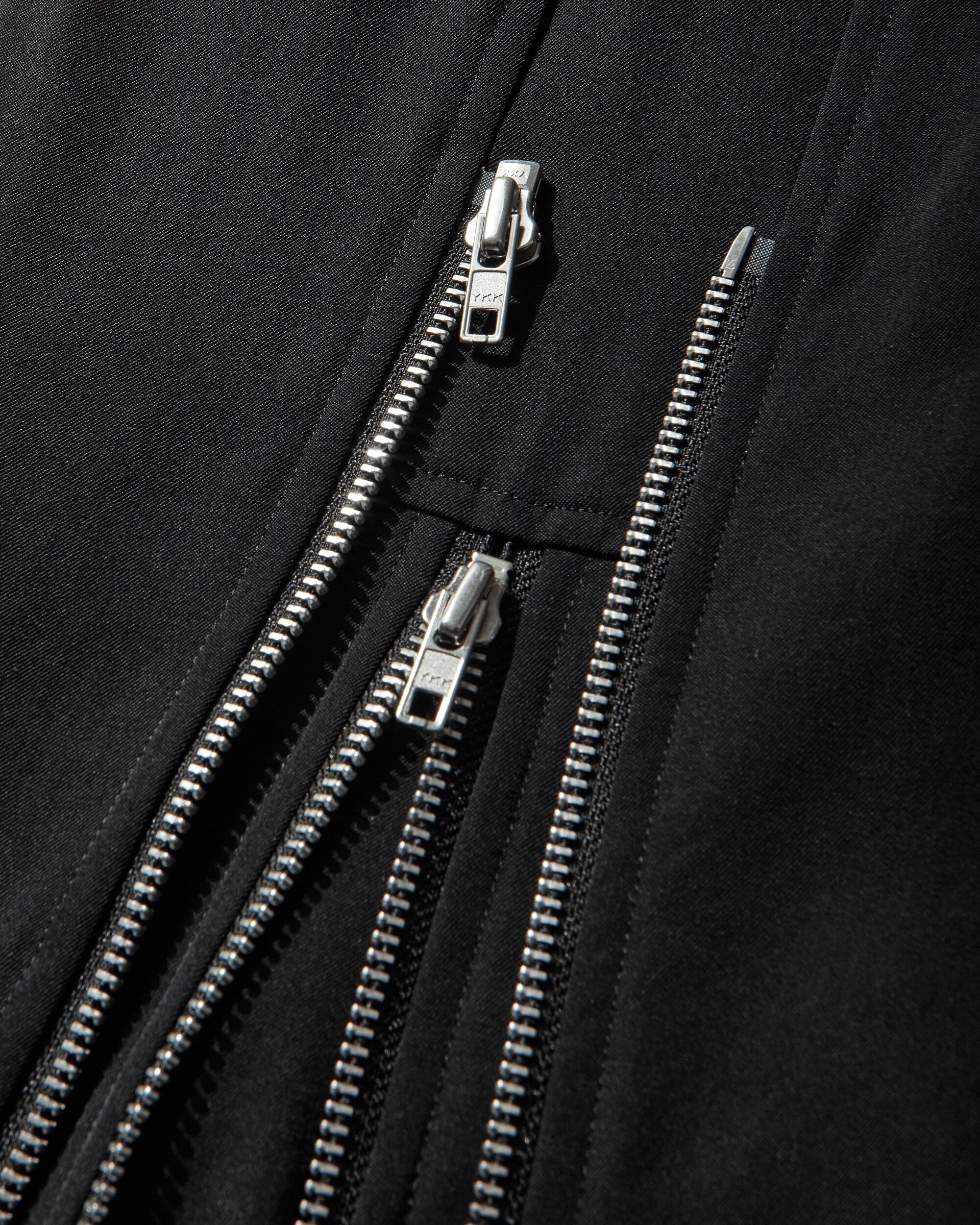 Men's Zipped Trousers Black - Image 3