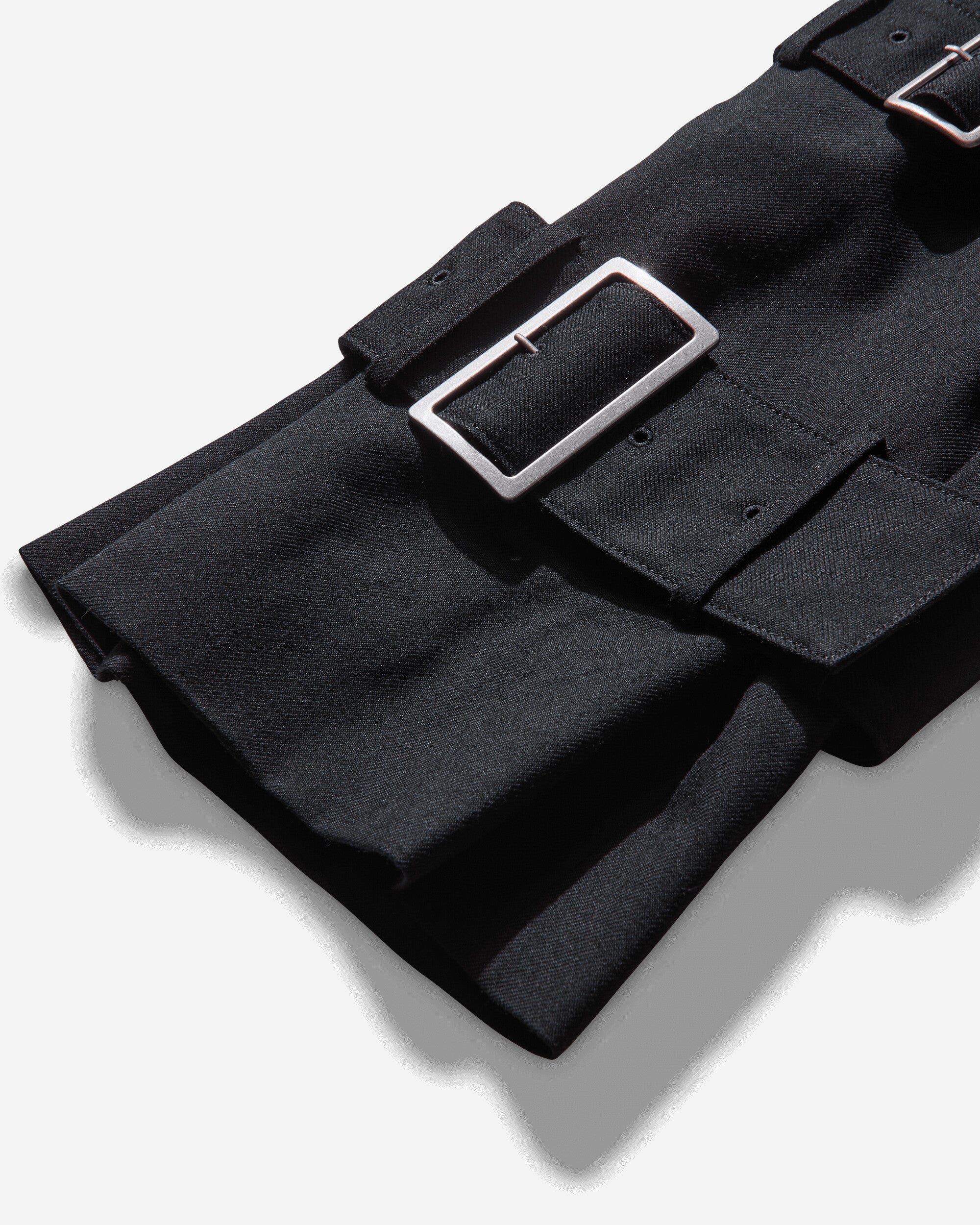 Men's Buckle Trousers Black - Image 4