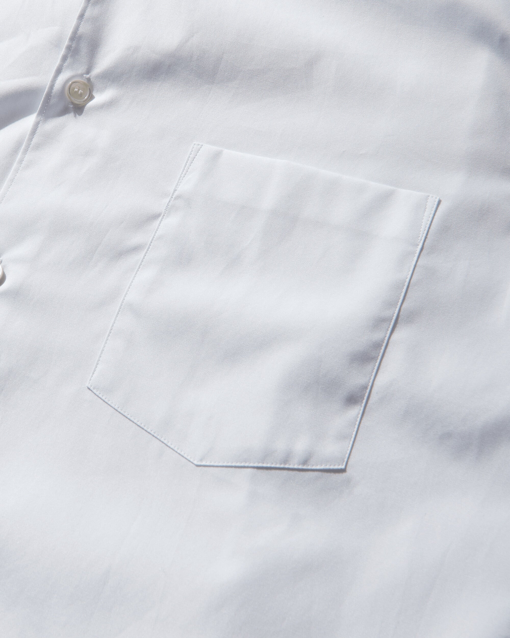 Men's Scarf Longsleeve Shirt White - Image 3