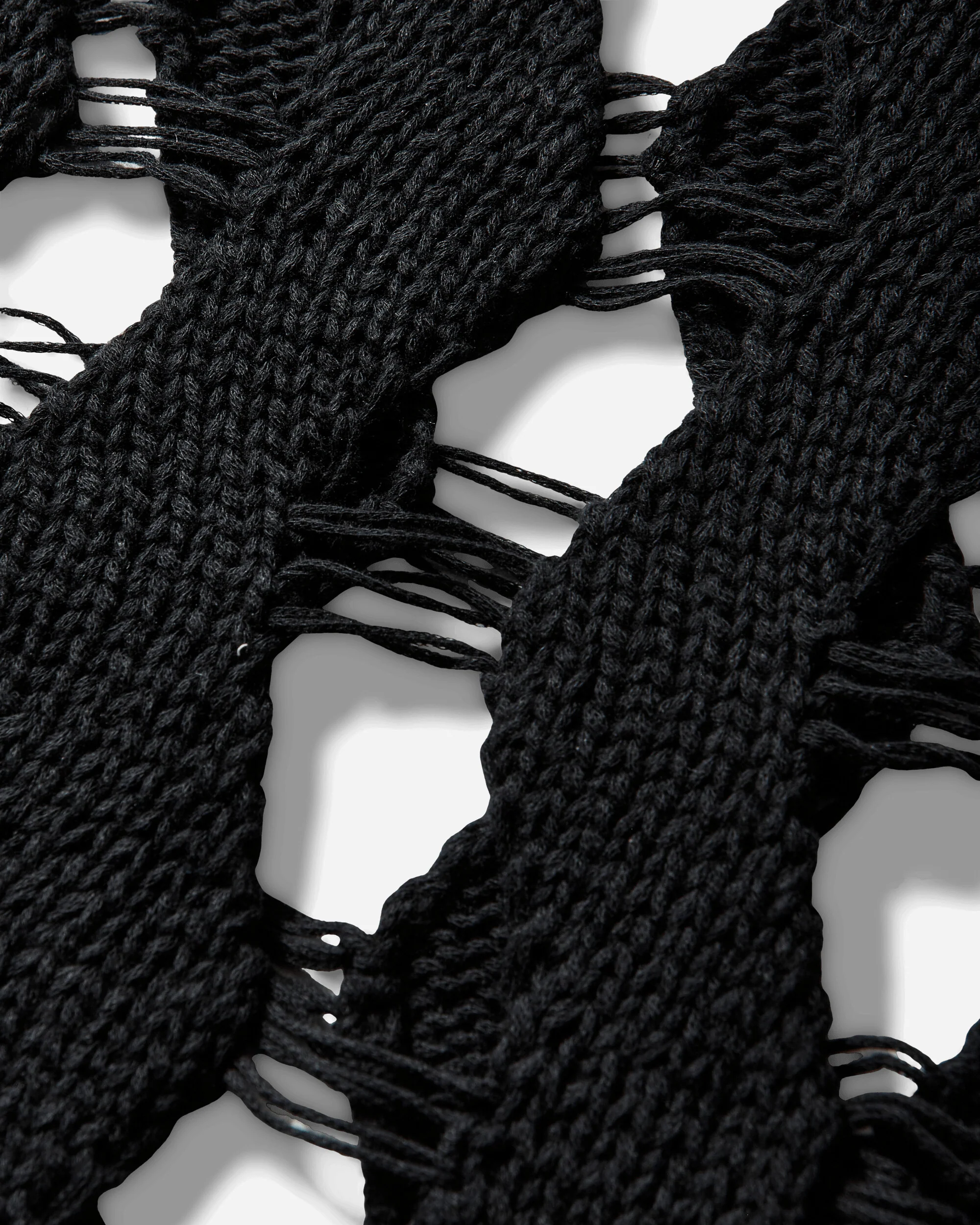 Men's Cut-Out Sweater Black - Image 4