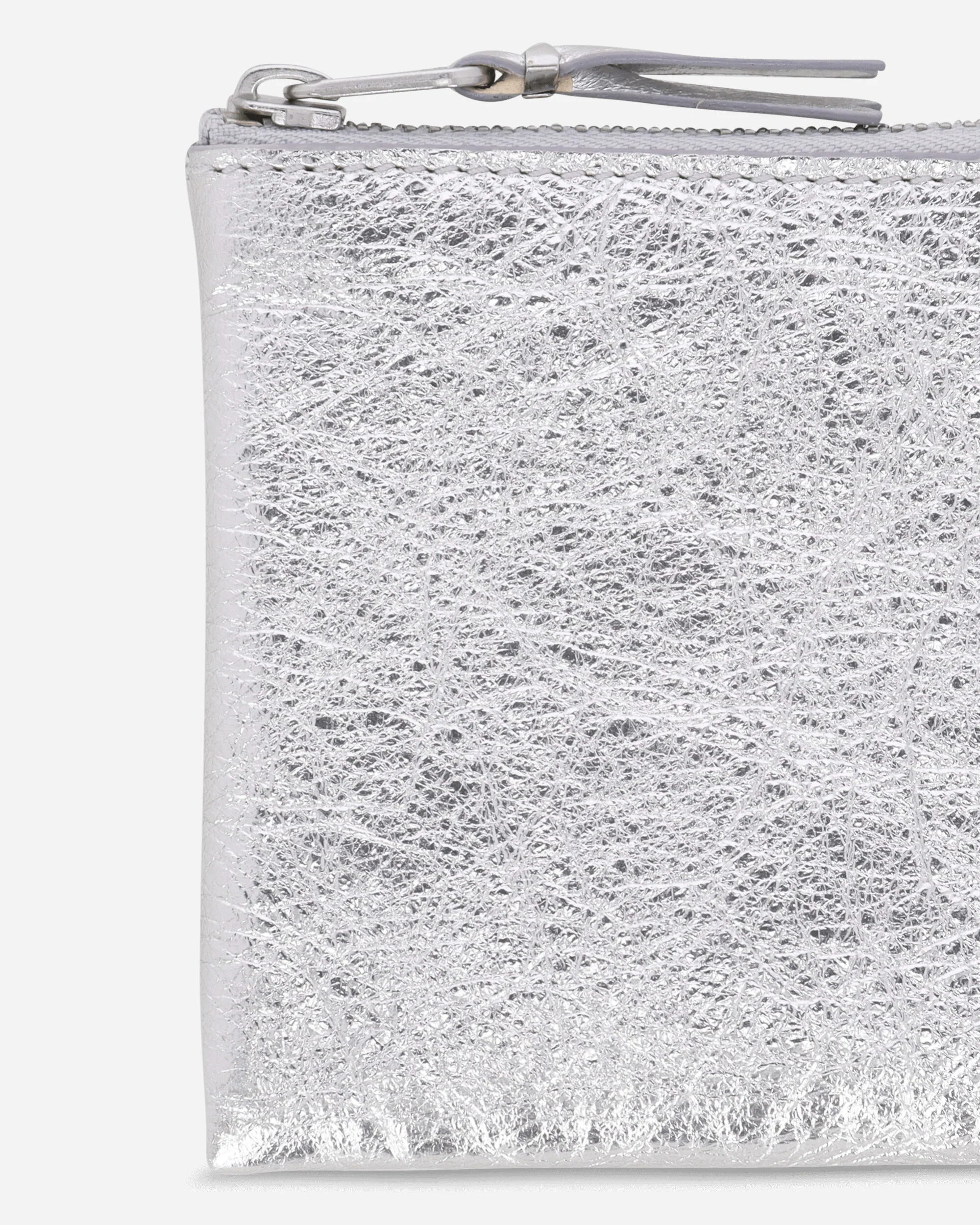 Silver Line Zip Around Wallet Silver - Image 5