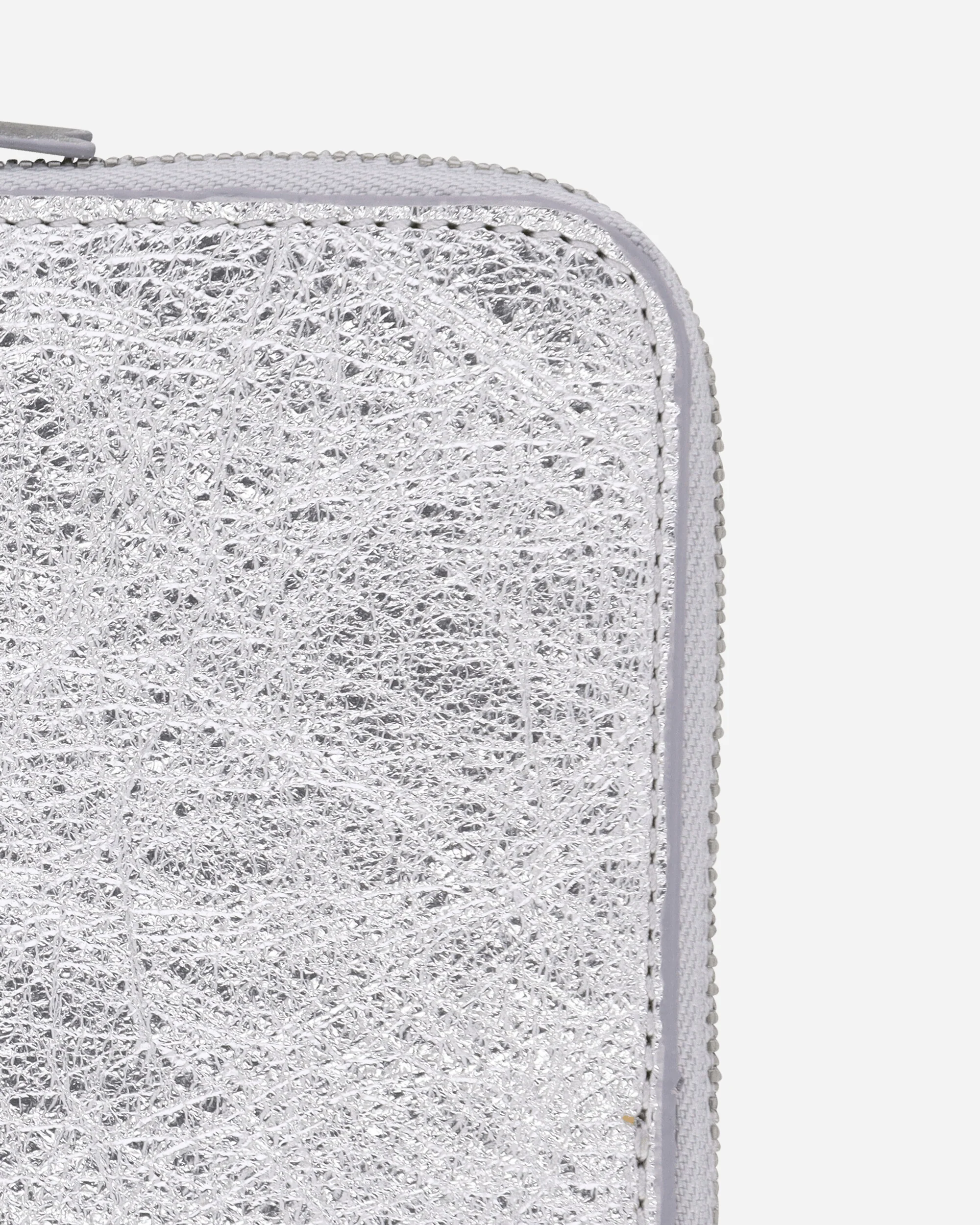 Silver Line Zip Around Wallet Silver - Image 6