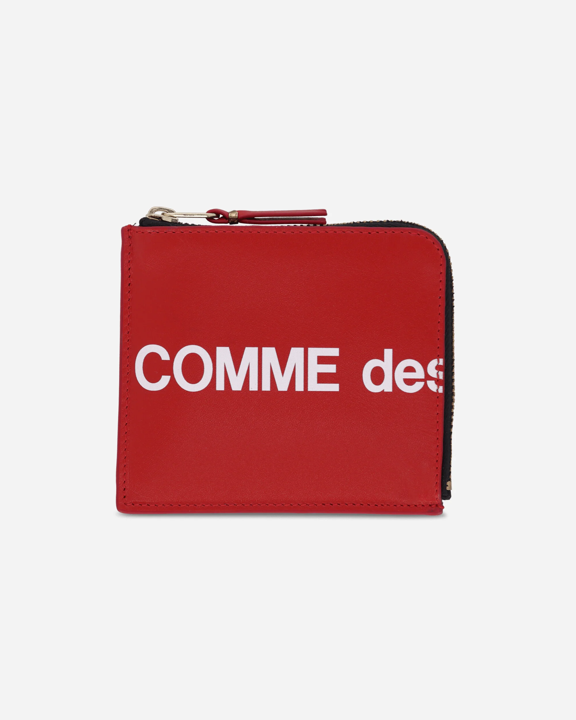 Huge Logo Zip Around Wallet Red - Image 2