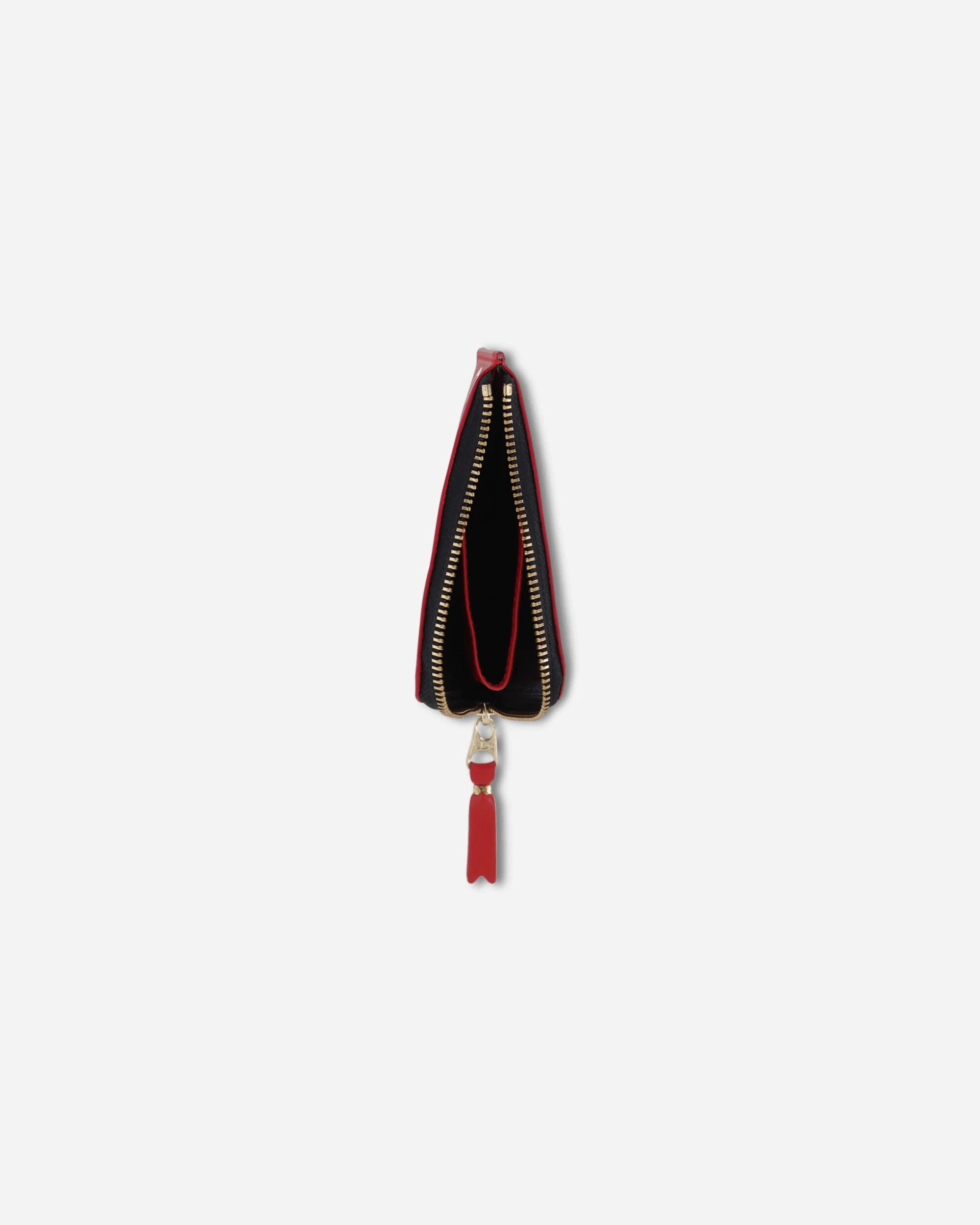 Huge Logo Zip Around Wallet Red - Image 3
