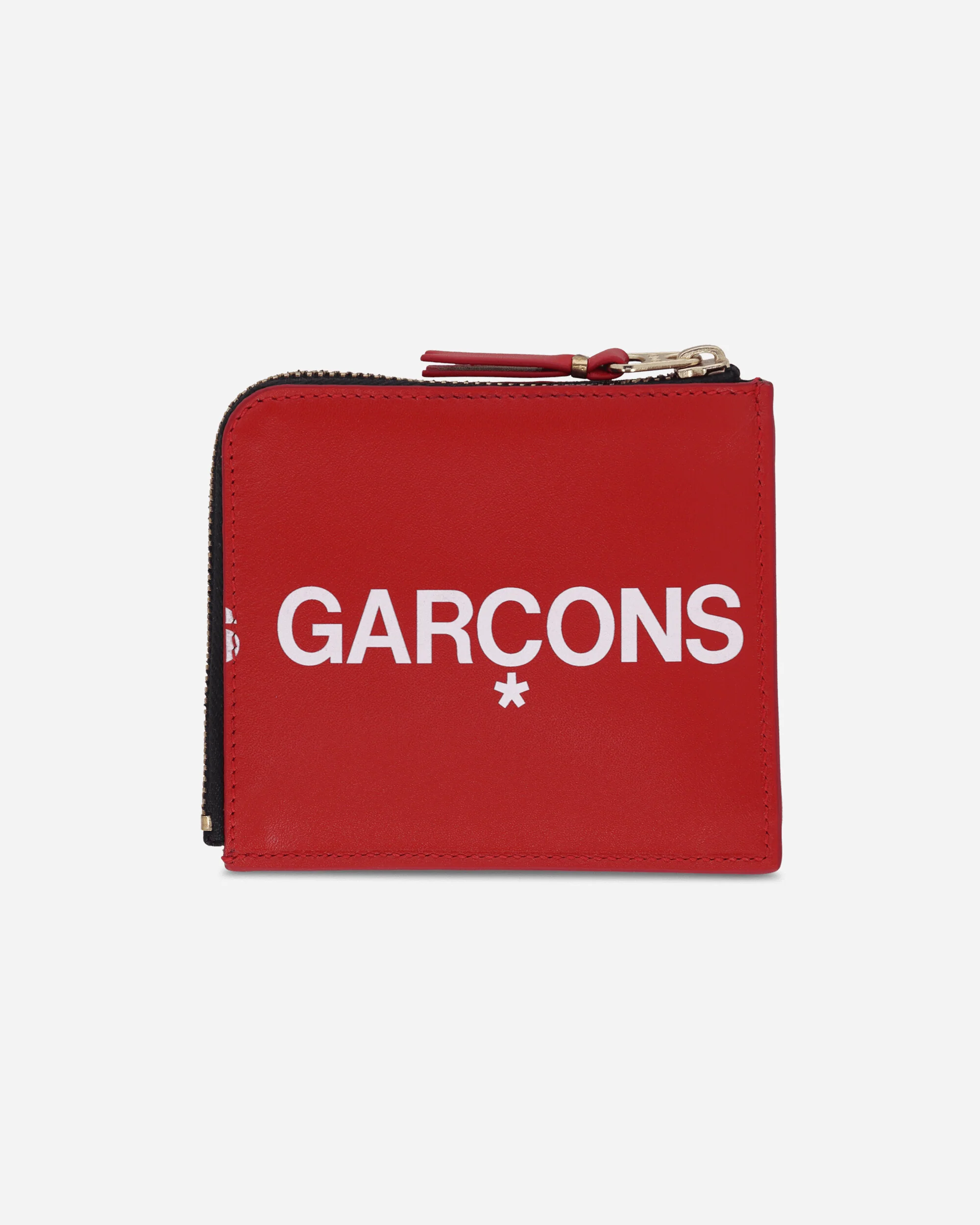 Huge Logo Zip Around Wallet Red - Image 4