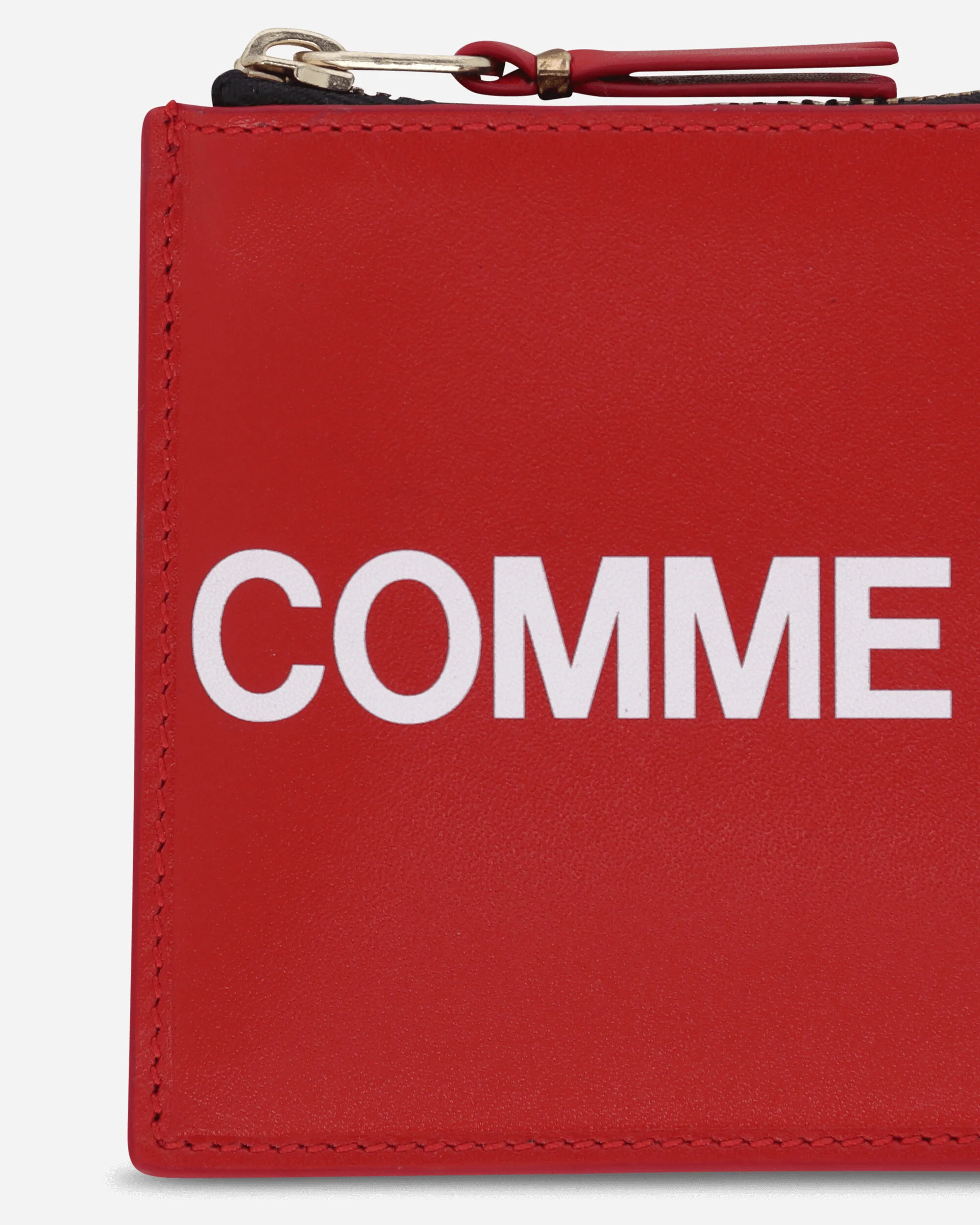 Huge Logo Zip Around Wallet Red - Image 5