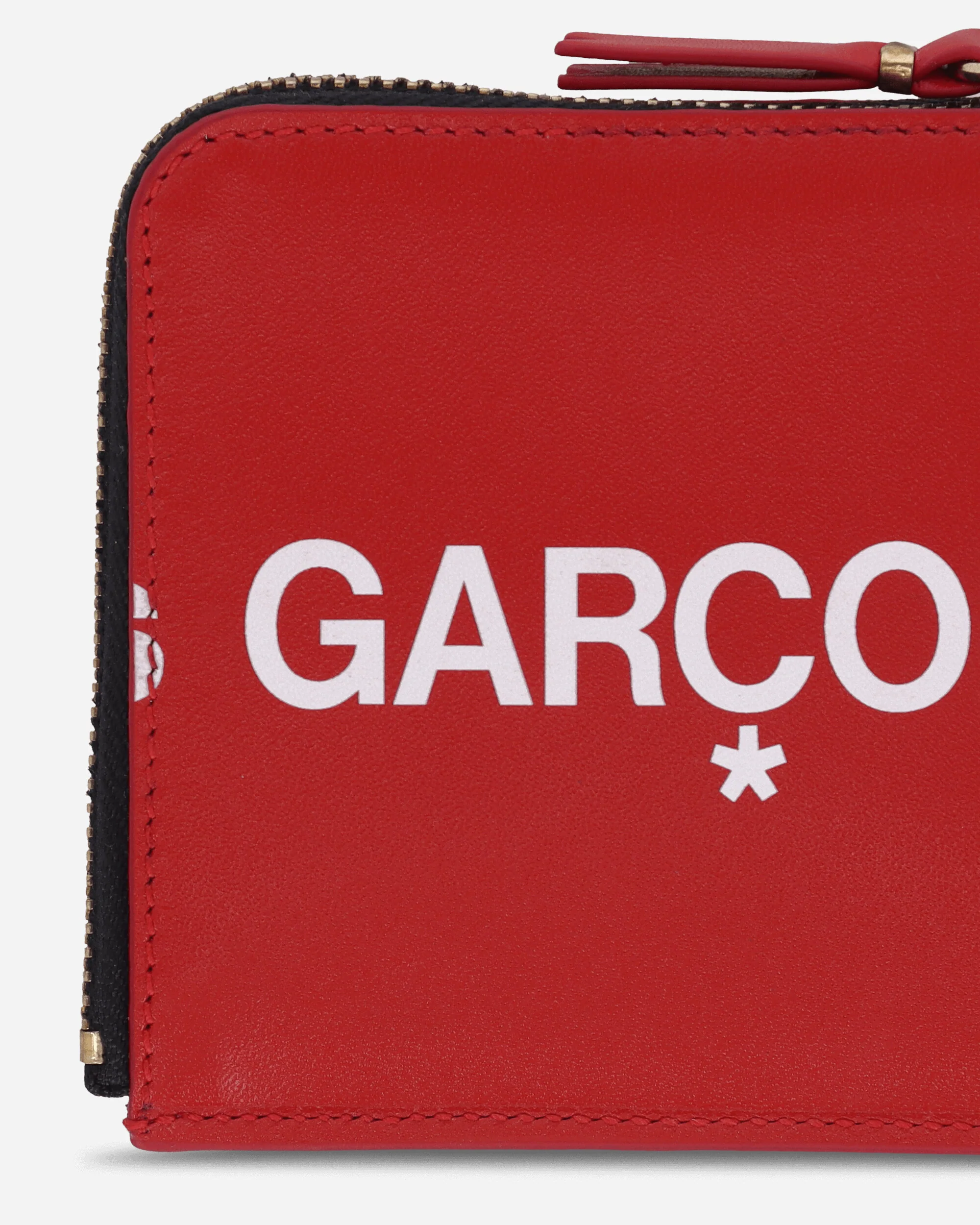 Huge Logo Zip Around Wallet Red - Image 6