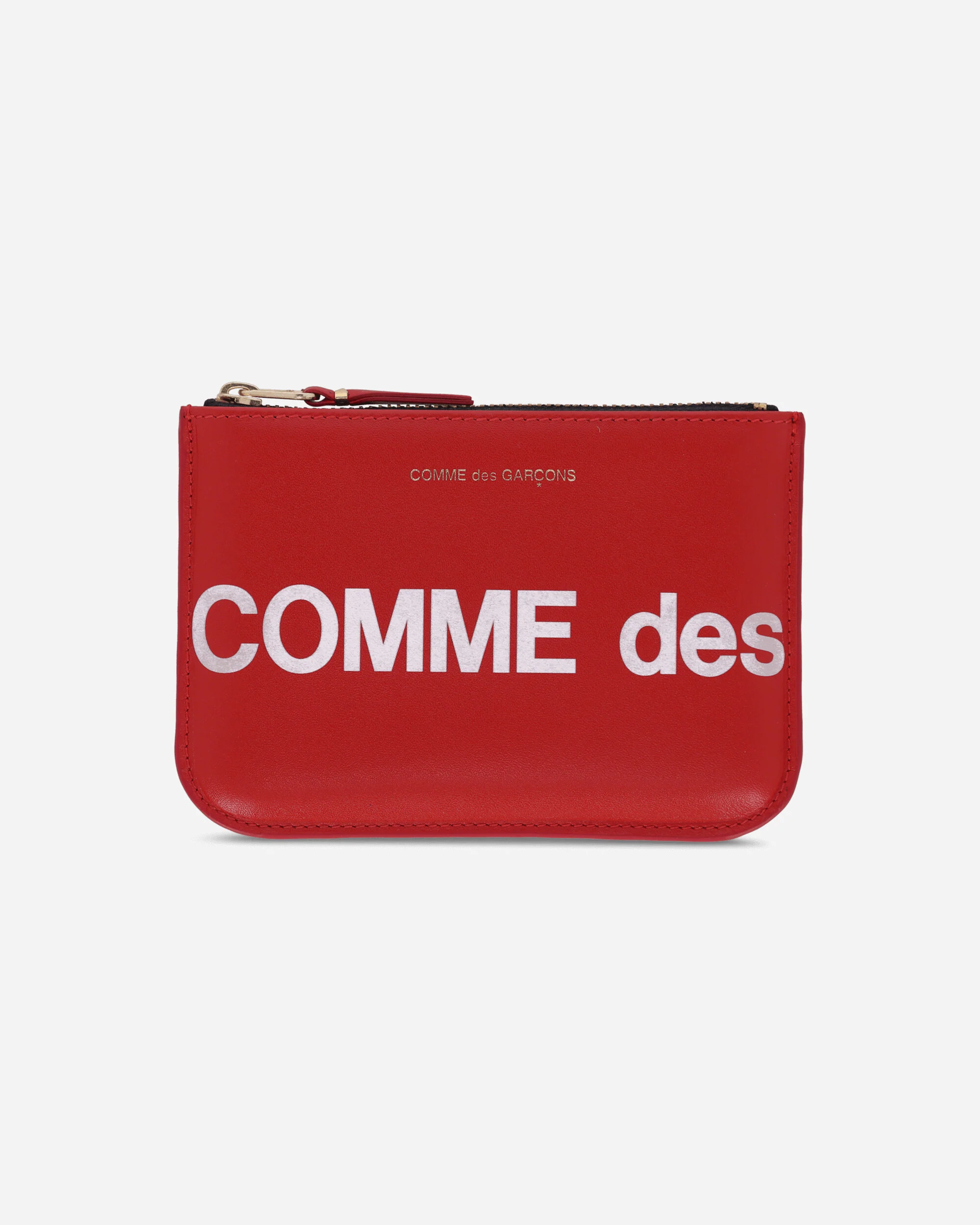 Huge Logo Zip Pouch Red - Image 2