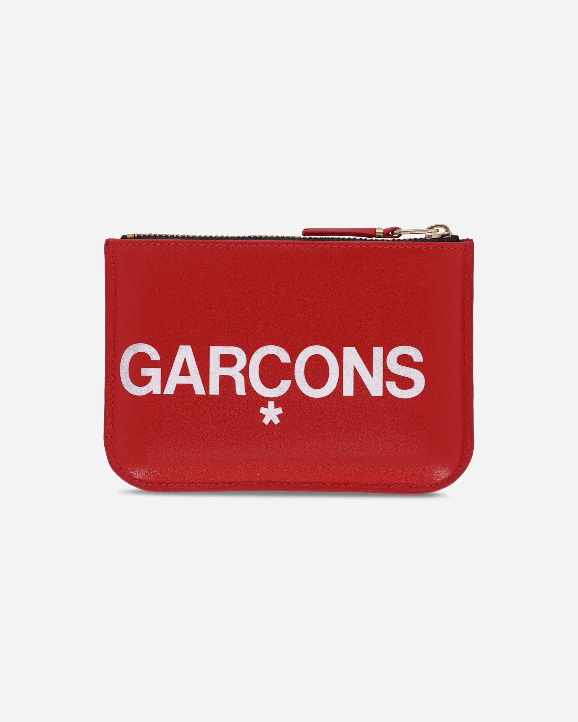 Huge Logo Zip Pouch Red - Image 3