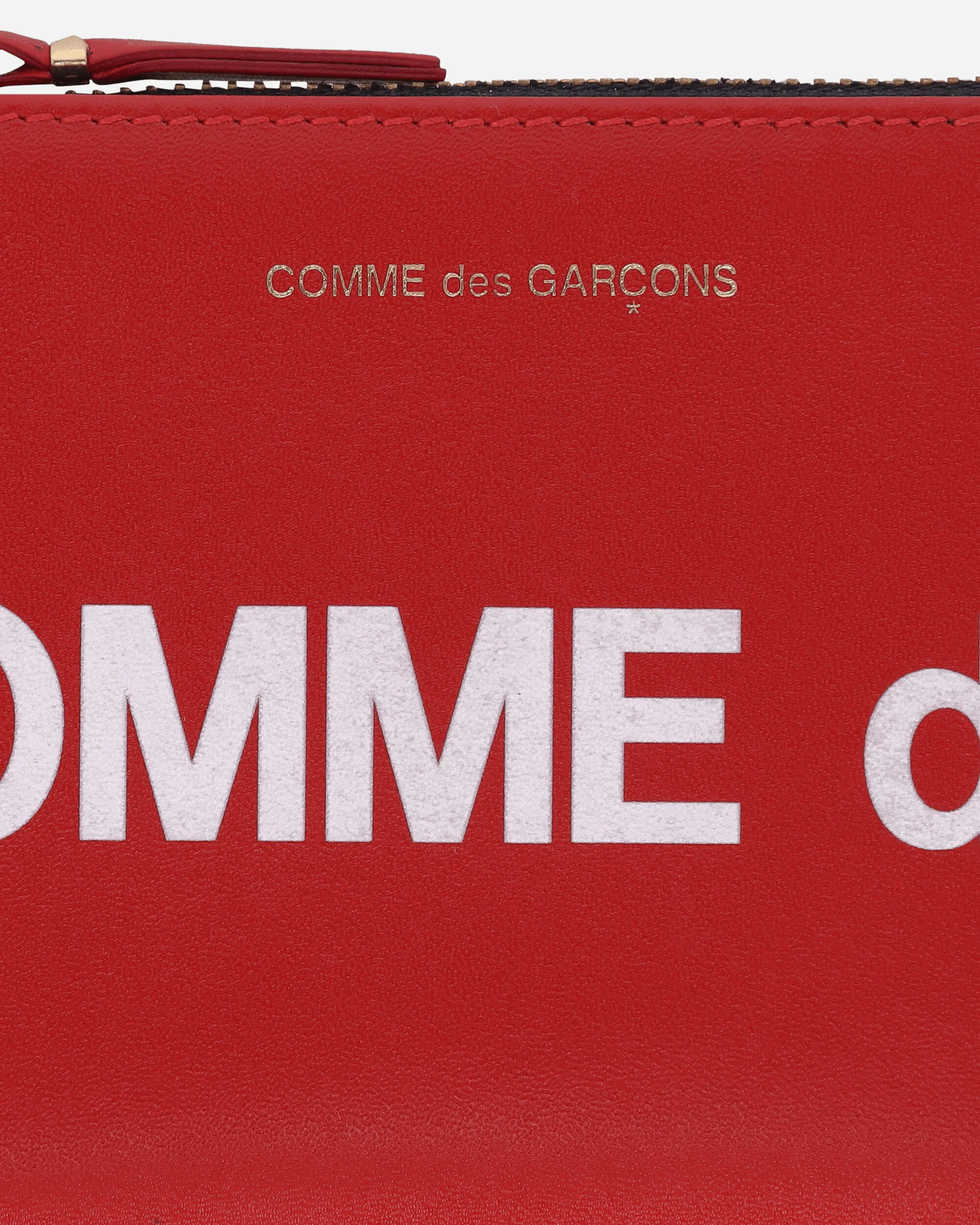 Huge Logo Zip Pouch Red - Image 4