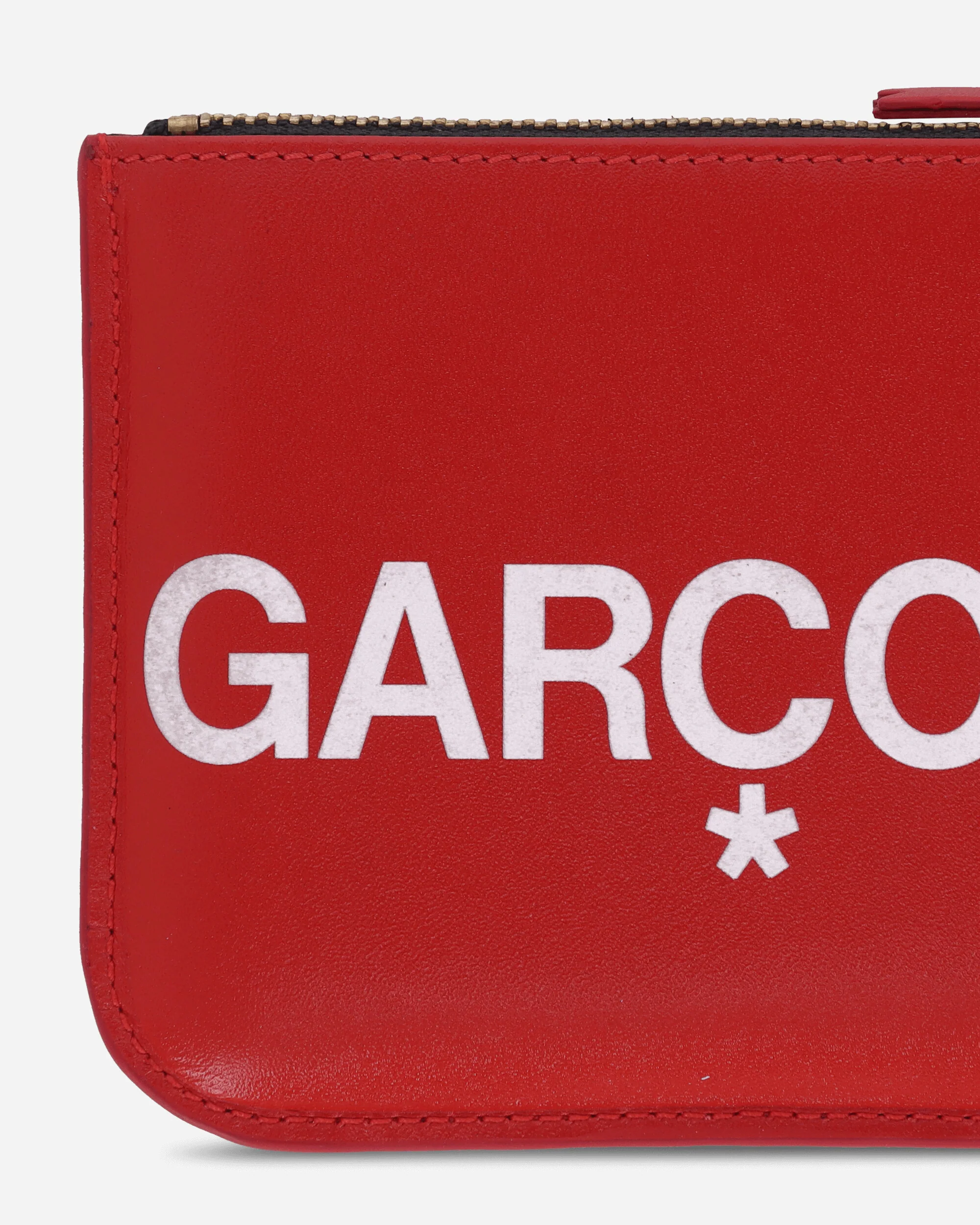 Huge Logo Zip Pouch Red - Image 5
