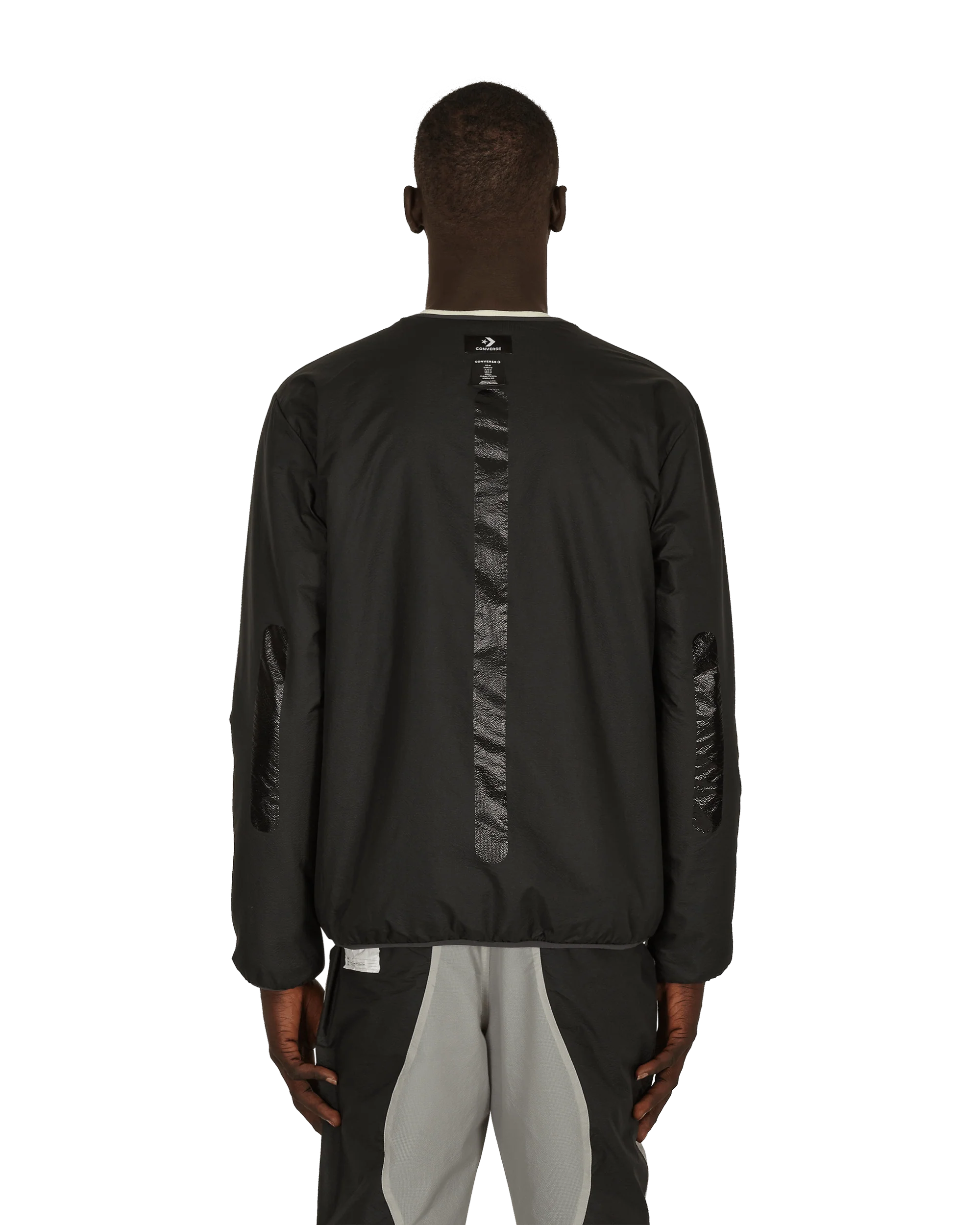 Slam Jam Sherpa Reversible Jacket Black - Image 6