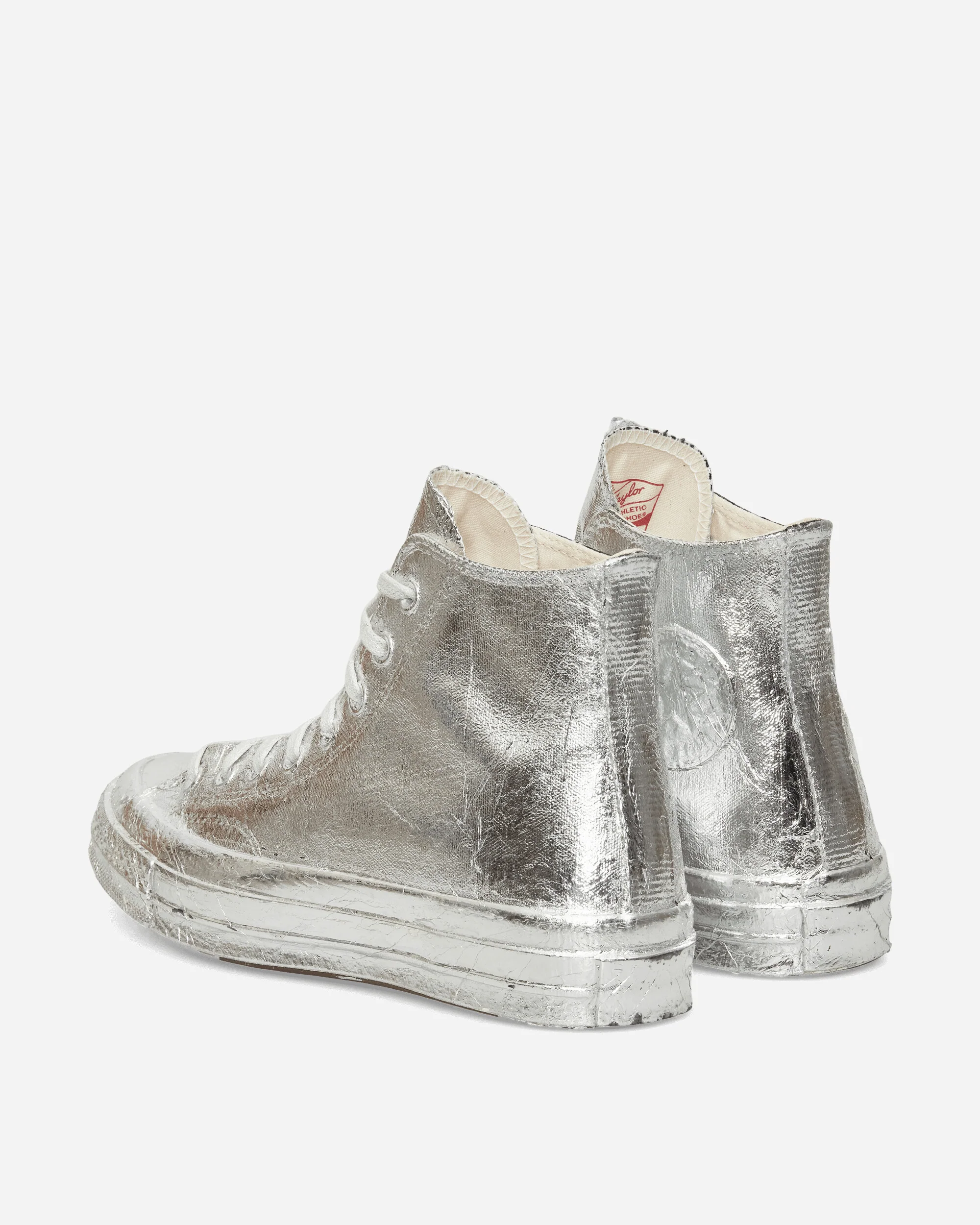 Chuck 70 Limited Edition Sneakers Silver Foil - Image 4